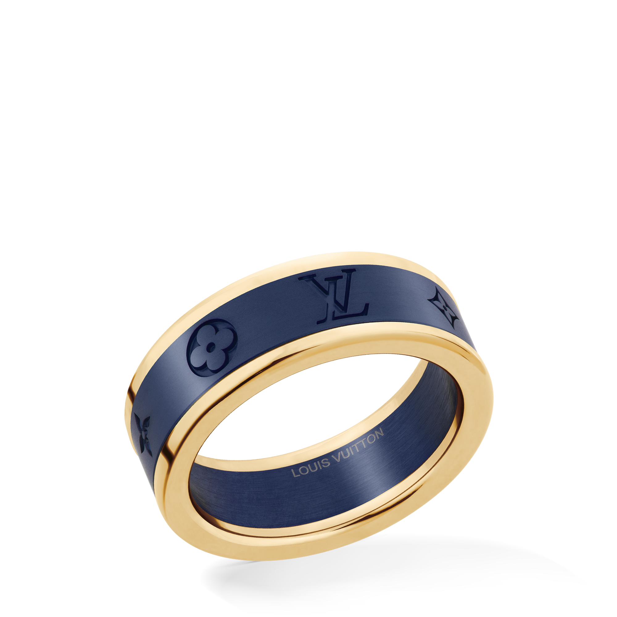 Les Gastons Vuitton Small Ring - 配黃K金及鈦金屬  in 珠寶系列
