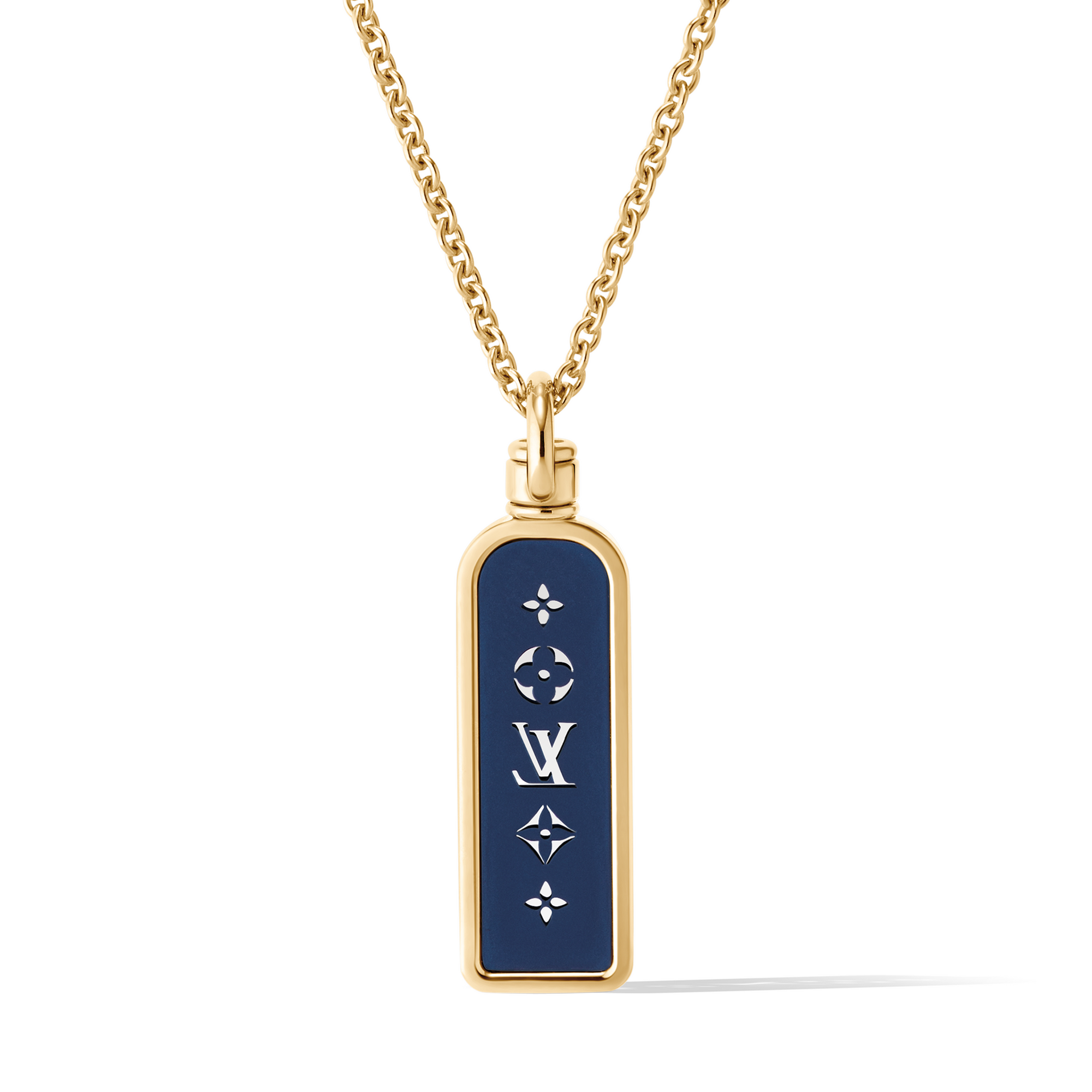 Les Gastons Vuitton Small Tag 吊墜 - 配黃K金及鈦金屬  in Les Extraordinaires