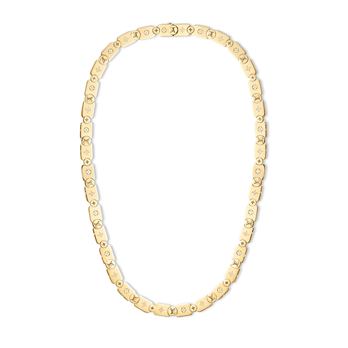 Les Gastons Vuitton Gourmette 項鍊 - 配黃K金 in Les Extraordinaires's 珠寶系列 項鏈吊墜 collections by Louis Vuitton (產品縮放)