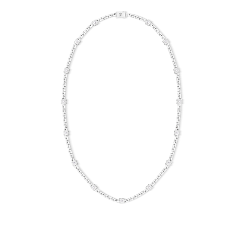 Les Gastons Vuitton Trunk 項鍊 - 配白K金及鑽石 in Les Extraordinaires's 珠寶系列 項鏈吊墜 collections by Louis Vuitton (產品縮放)