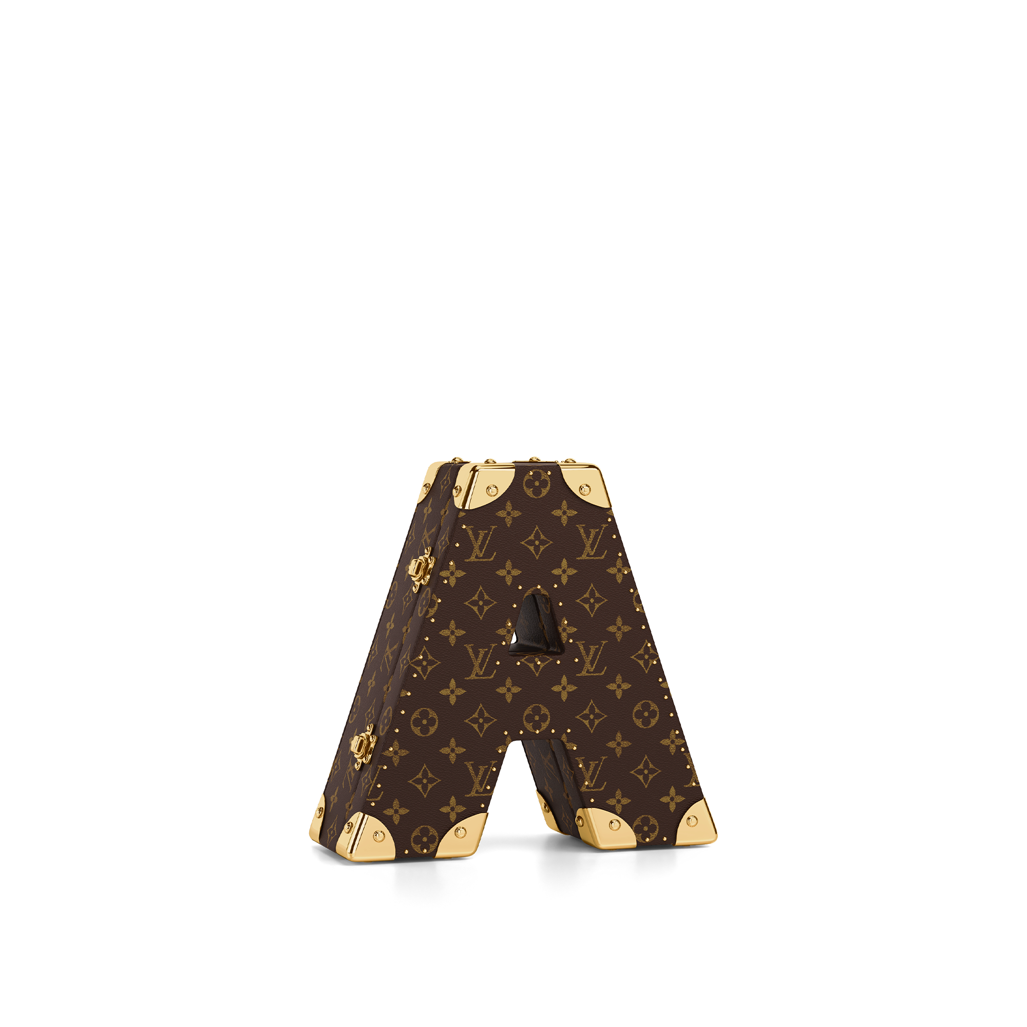 Letter Trunk A Monogram 帆布 in Les Extraordinaires