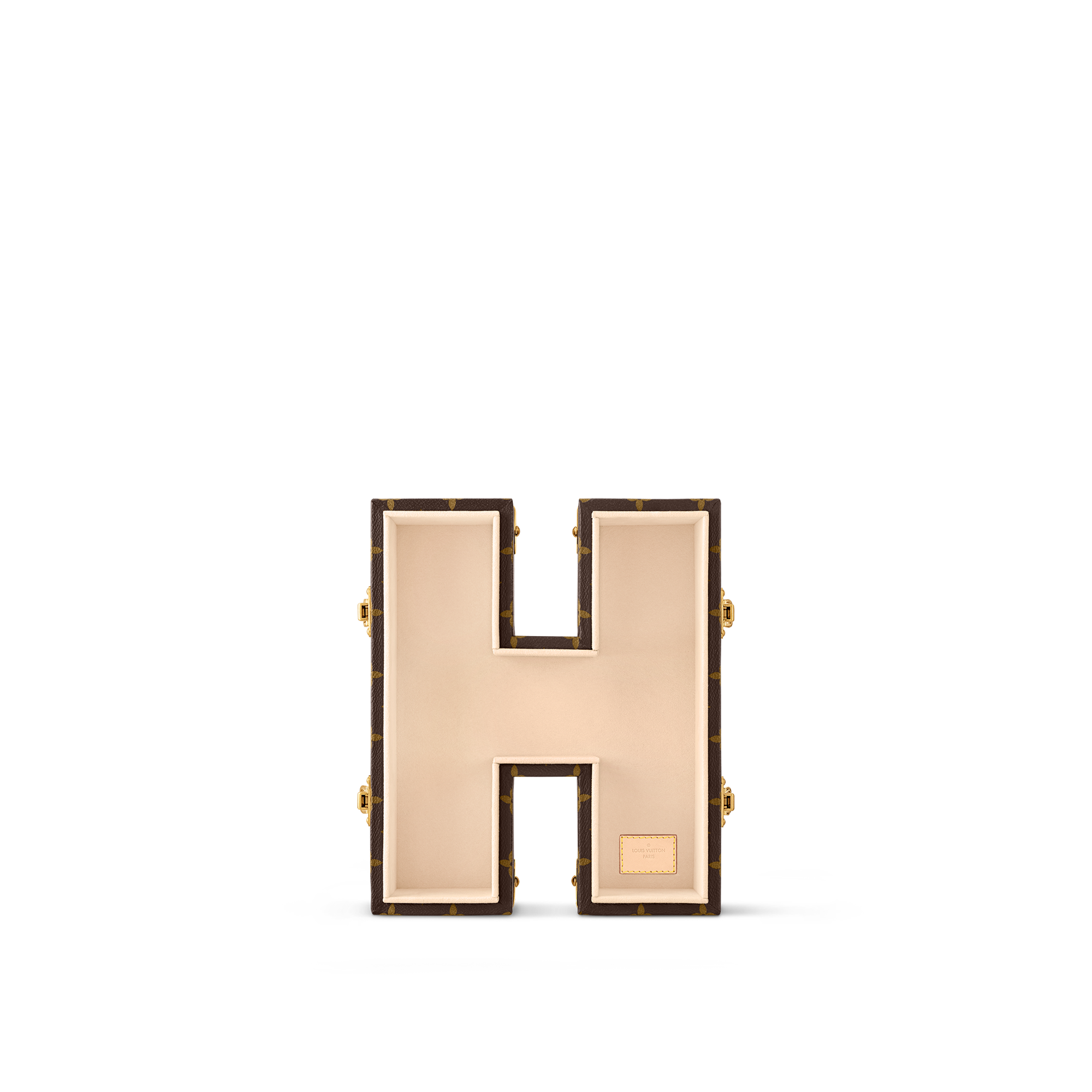 Letter Trunk H Monogram 帆布 in Les Extraordinaires
