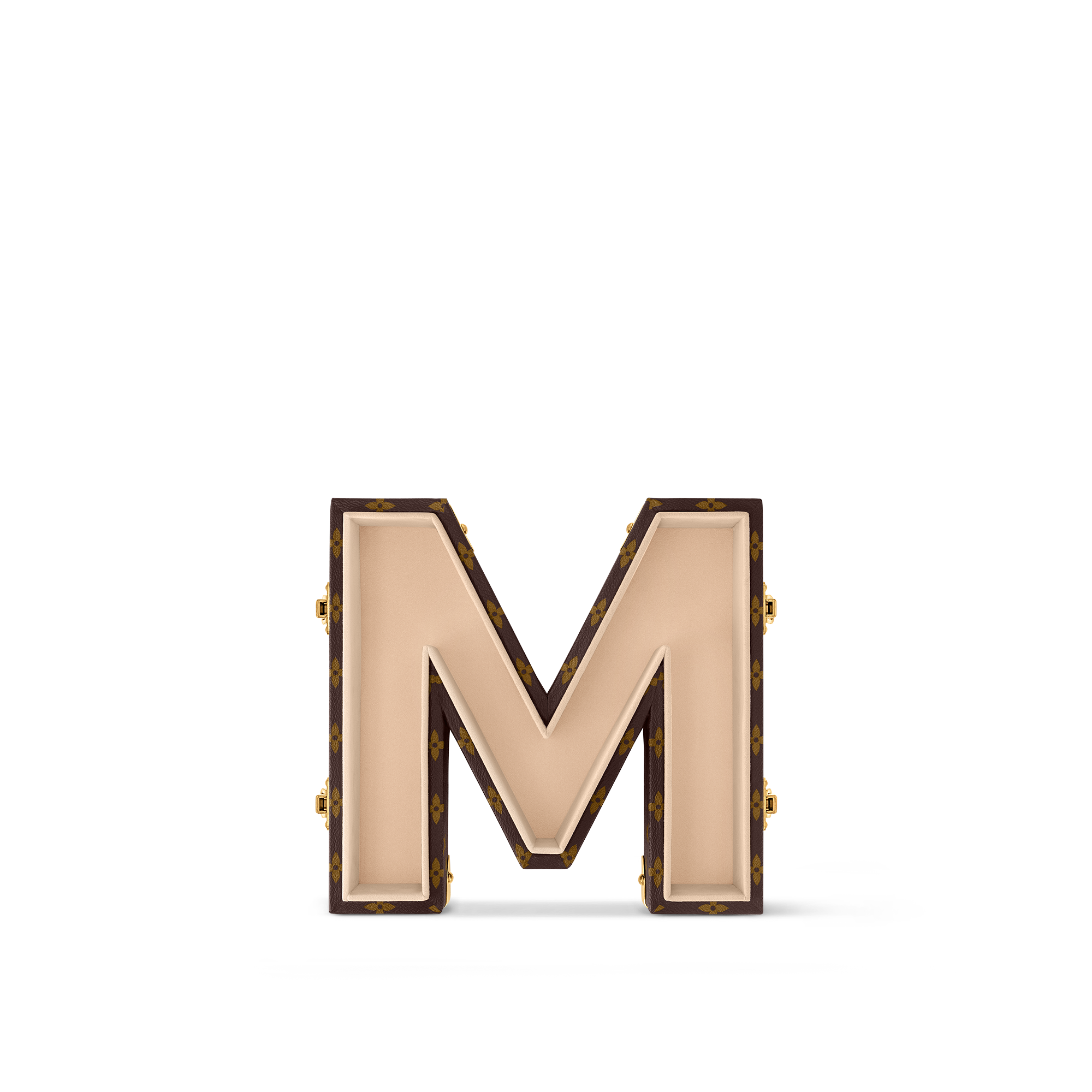 Letter Trunk M Monogram 帆布 in Les Extraordinaires