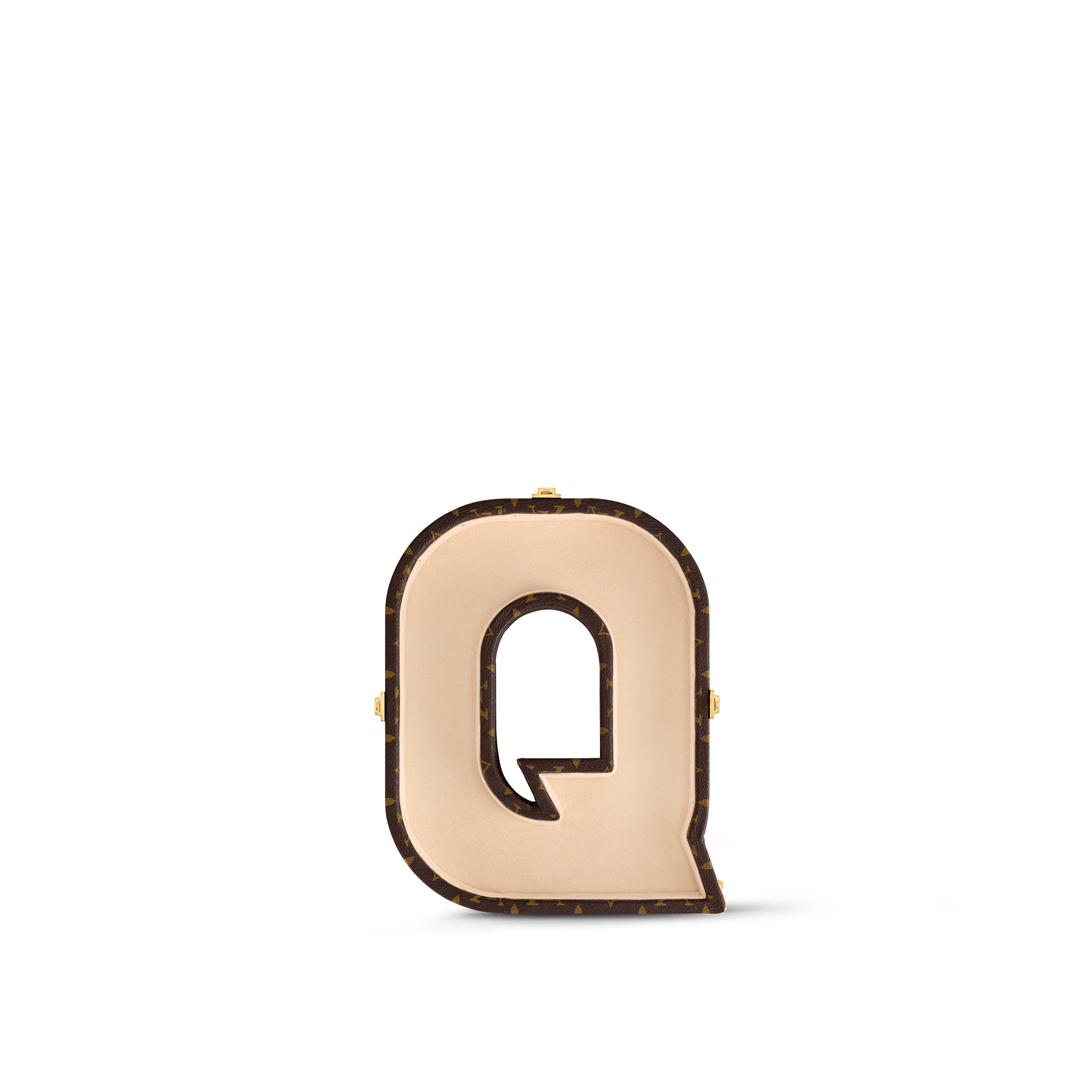 Letter Trunk Q Monogram 帆布 in Les Extraordinaires