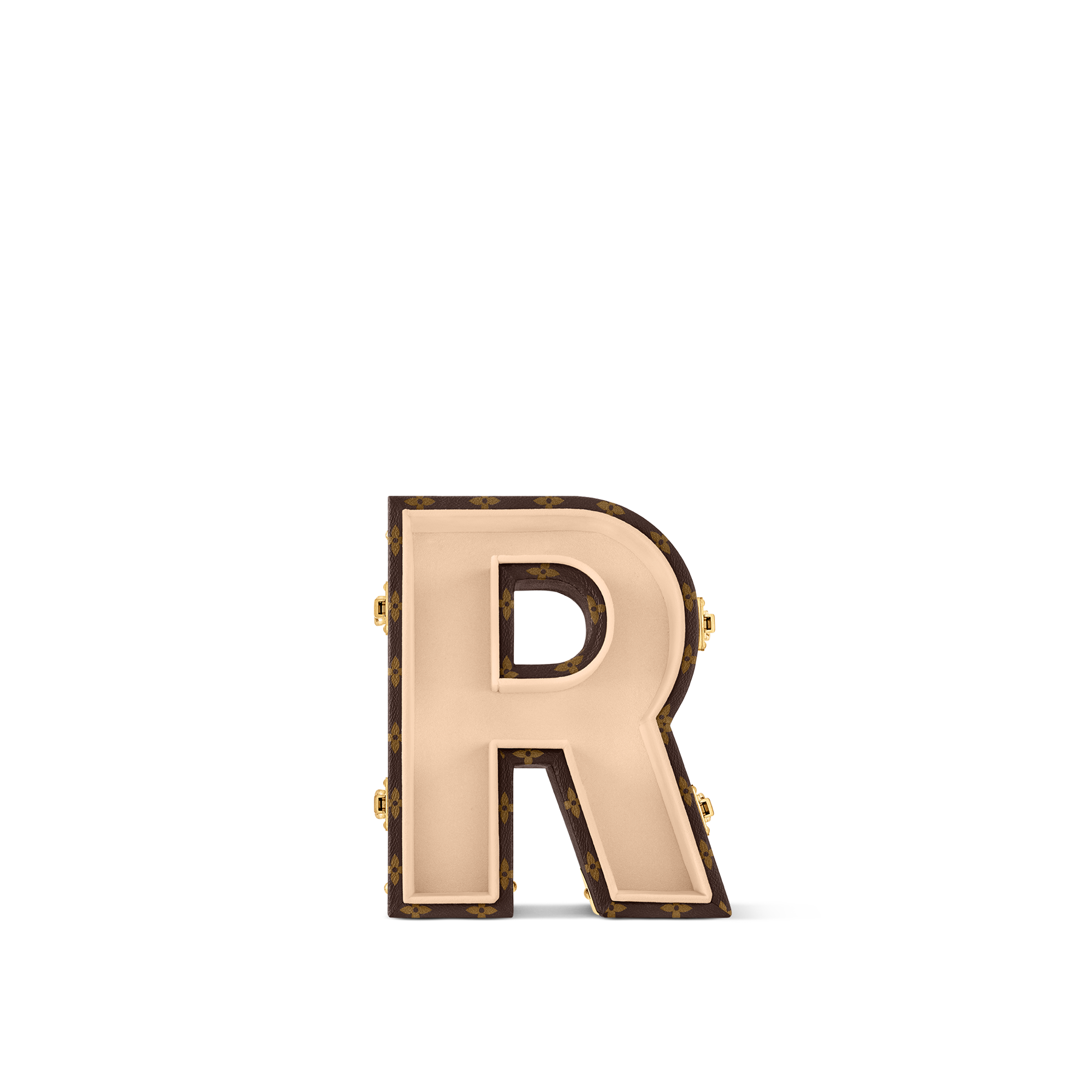 Letter Trunk R Monogram 帆布 in Les Extraordinaires