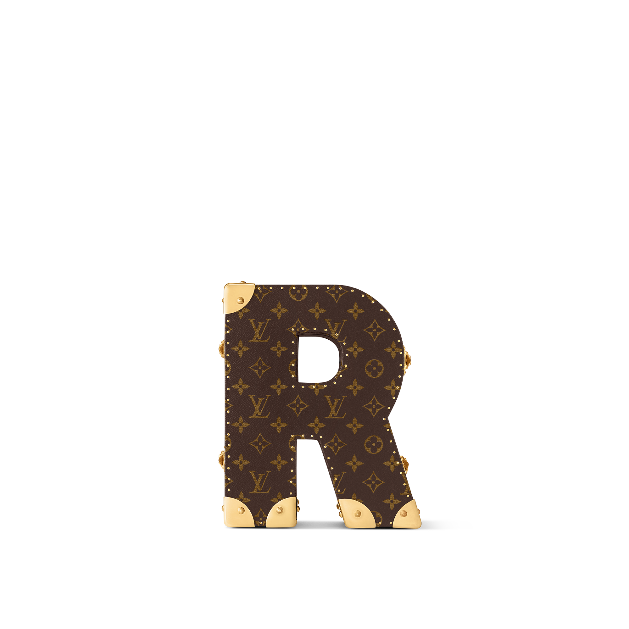 Letter Trunk R Monogram 帆布 in Les Extraordinaires