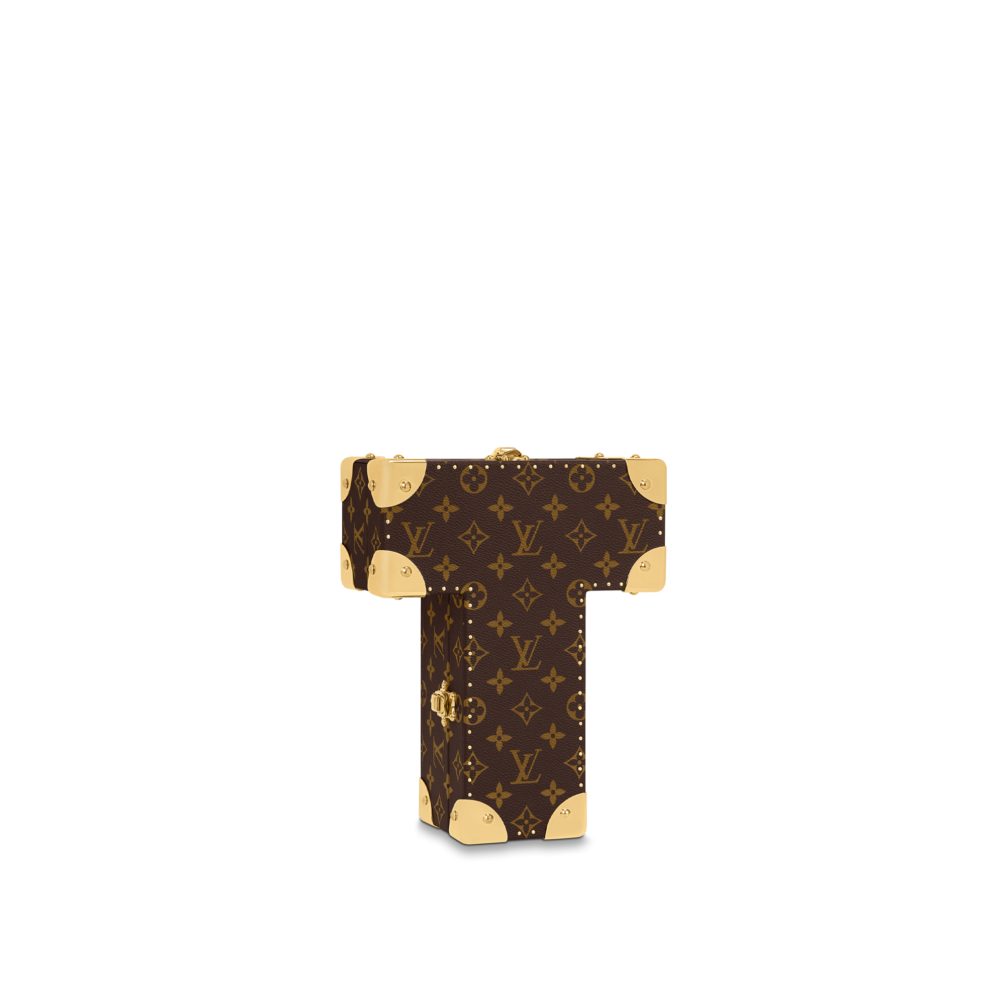 Letter Trunk T Monogram 帆布 in Les Extraordinaires