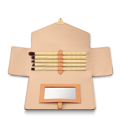 唇刷及眼影刷套裝 Monogram 帆布 in 香水及彩妝系列's 化妝品收納及工具 } collections by Louis Vuitton (產品縮放)