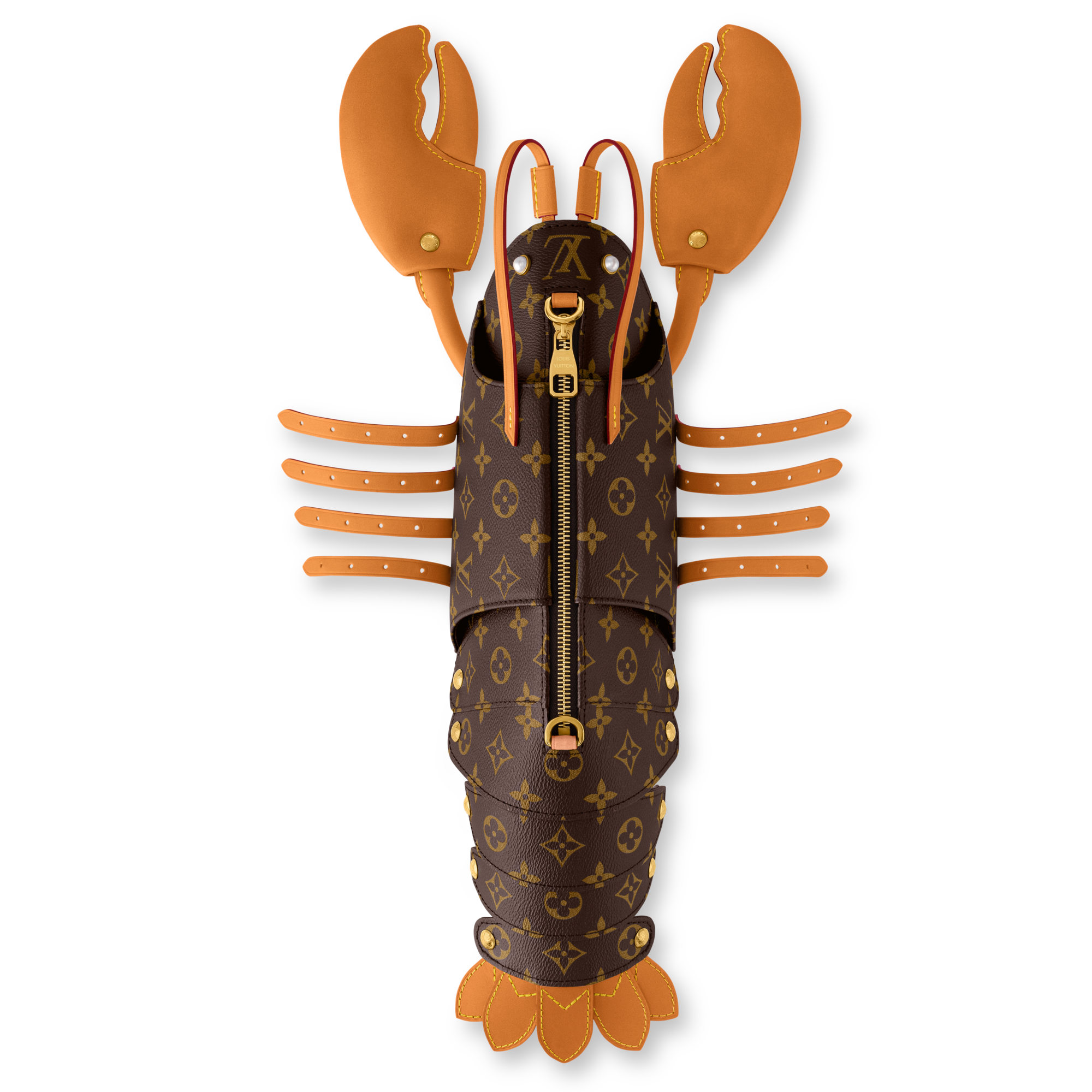Lobster 可穿戴式錢包 Monogram 帆布 in 男士