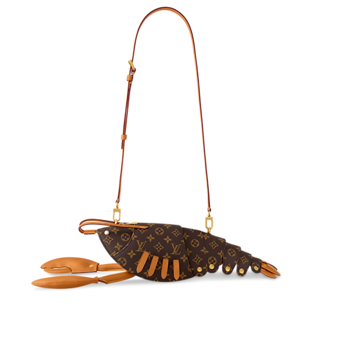 Lobster 可穿戴式錢包 Monogram 帆布 in 男士's 錢包及小型皮件 男裝錢包、皮夾及小型皮件總覽 collections by Louis Vuitton (產品縮放)