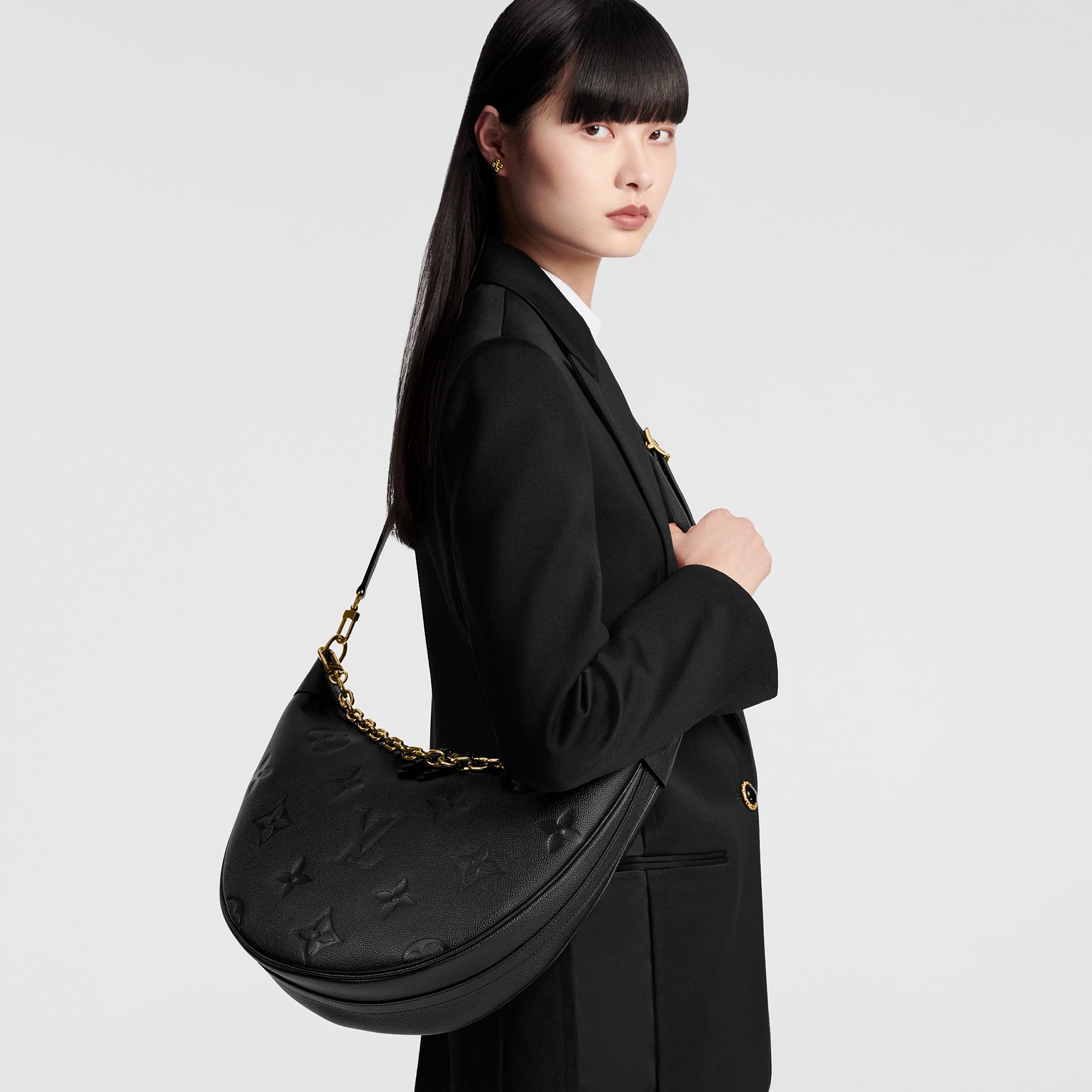 Loop Hobo Monogram Empreinte 皮革 in 精選禮品