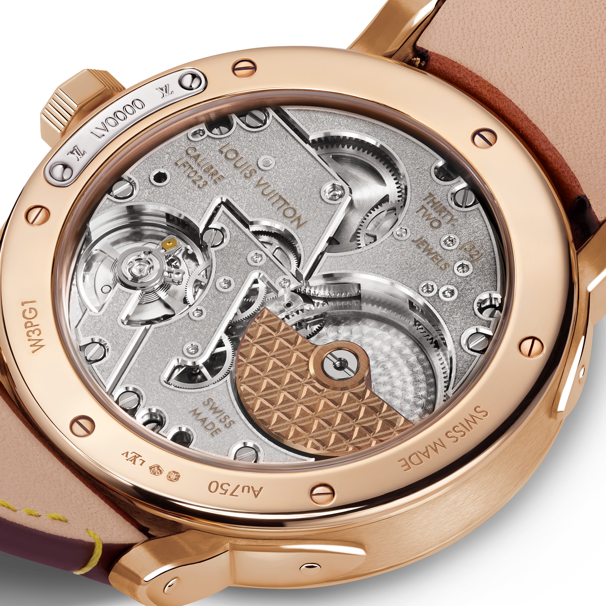 Louis Vuitton Escale，自動機芯，39毫米，玫瑰K金  in 腕錶系列