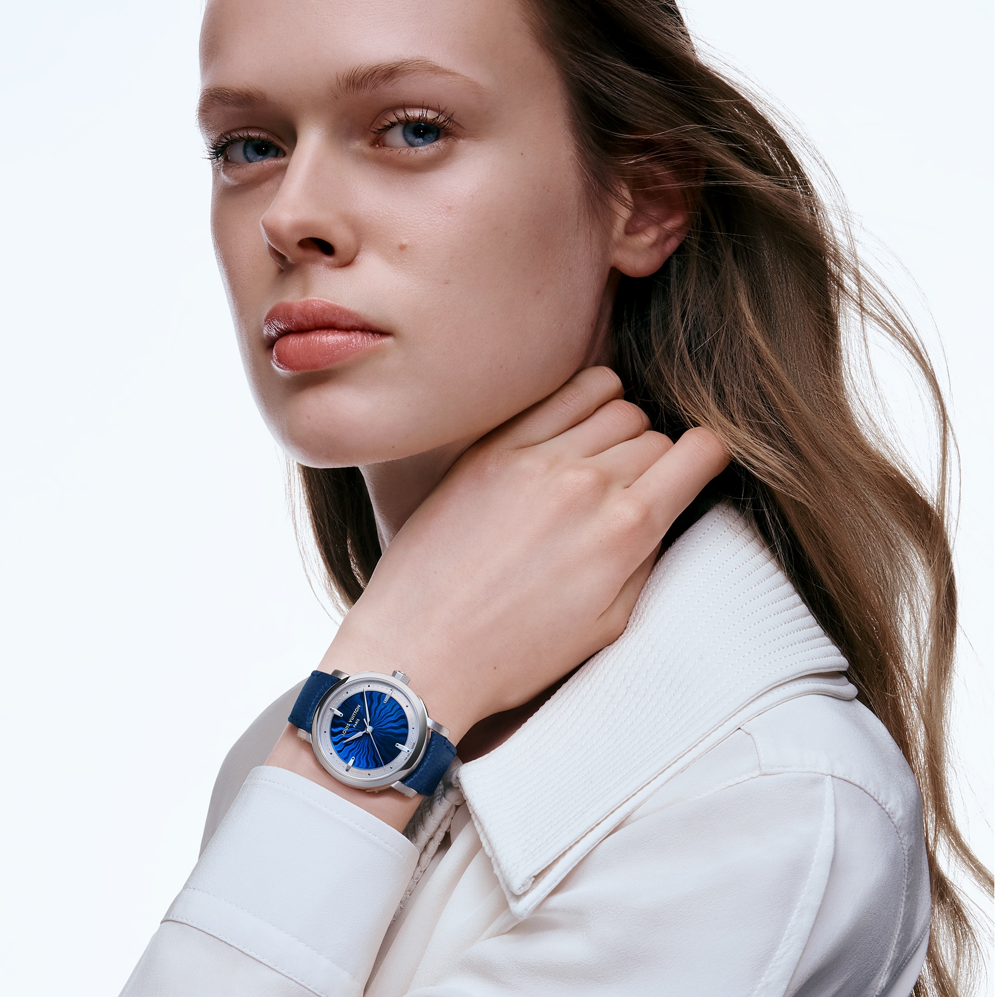 Louis Vuitton Escale，自動機芯，39毫米，鉑金  in 腕錶系列