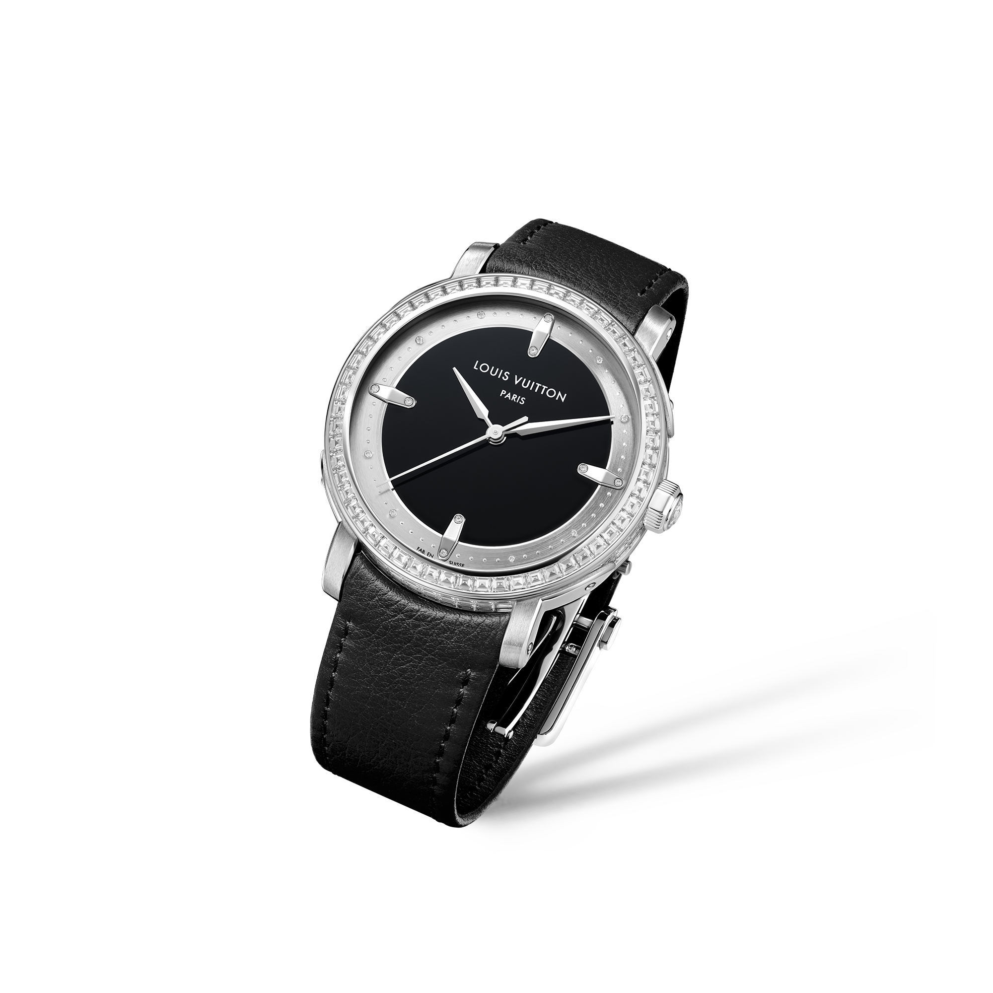 Louis Vuitton Escale，自動機芯，40.5毫米，鉑金及鑽石  in 腕錶系列
