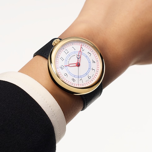 Louis Vuitton Monterey - 自動機芯,39毫米,黃金 in 腕錶系列's 腕錶總覽 } collections by Louis Vuitton (產品縮放)