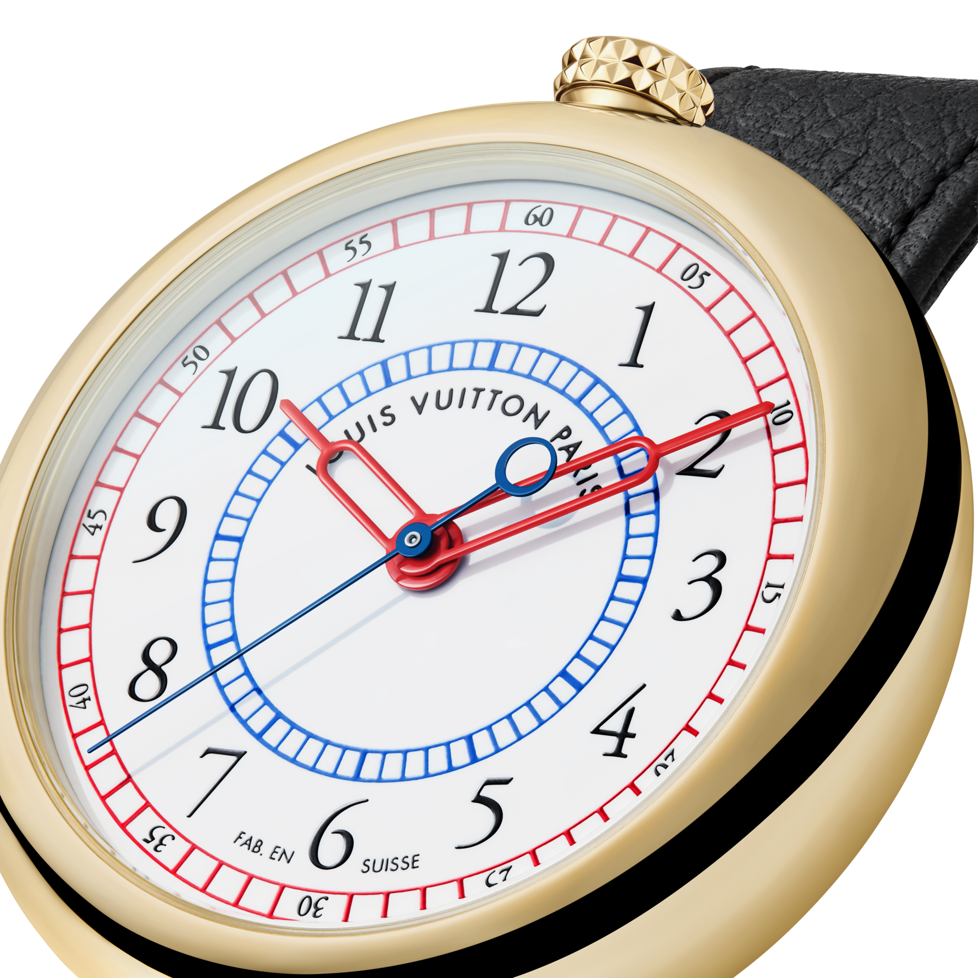 Louis Vuitton Monterey - 自動機芯，39毫米，黃金  in 腕錶系列