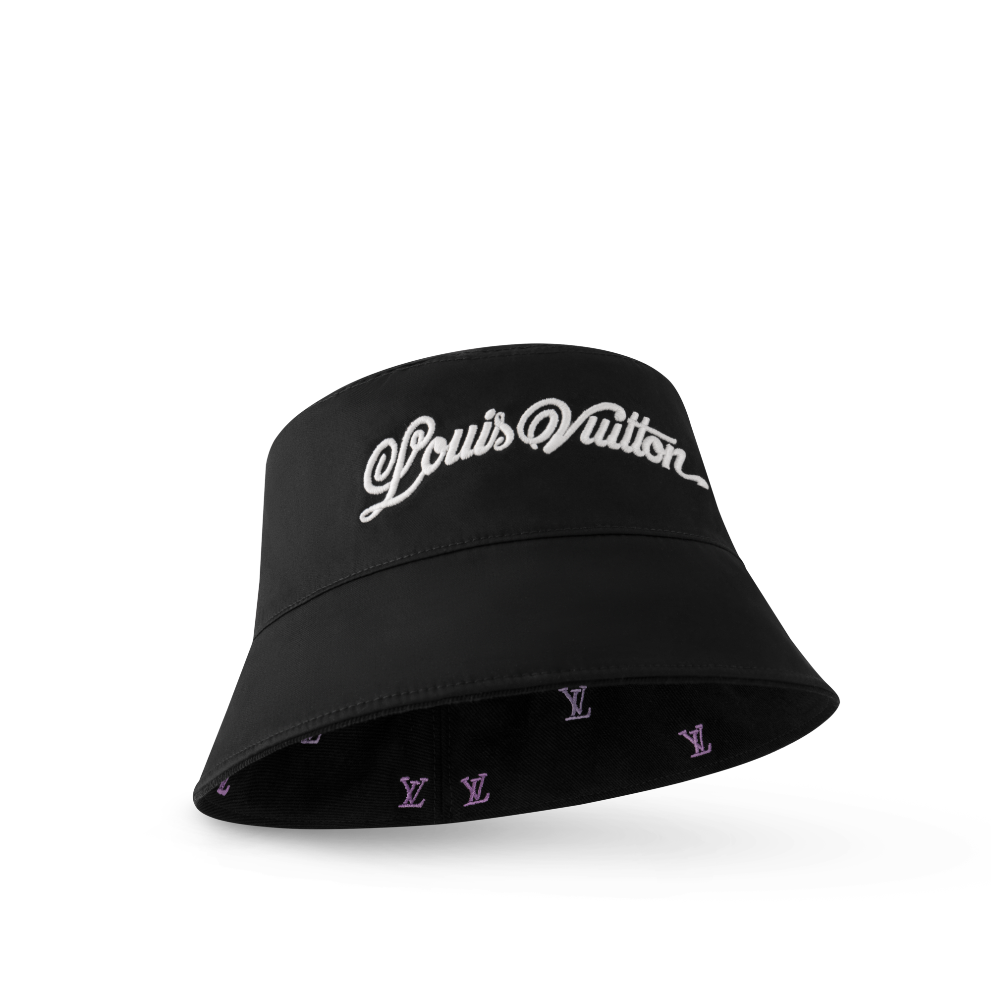 LV Blason Shading Denim 雙面漁夫帽 . in 男士