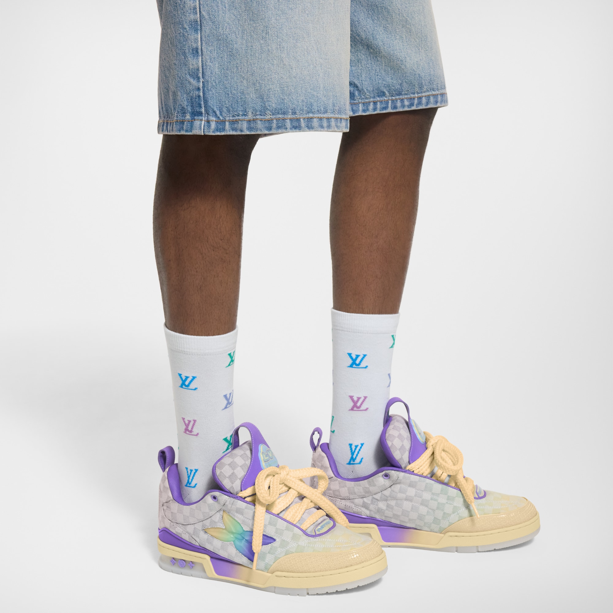 LV Blason Shading 襪子 . in 男士