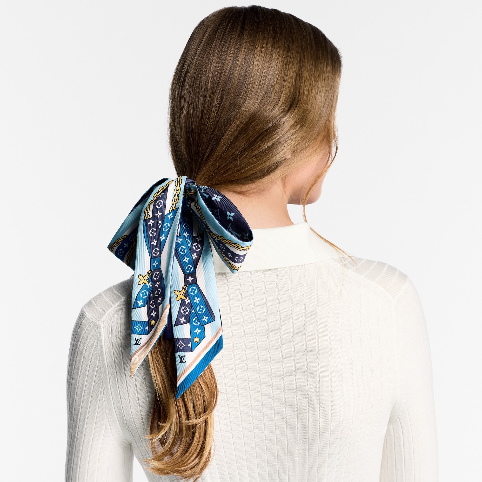 LV Bow BB 長絲巾 . in 女士