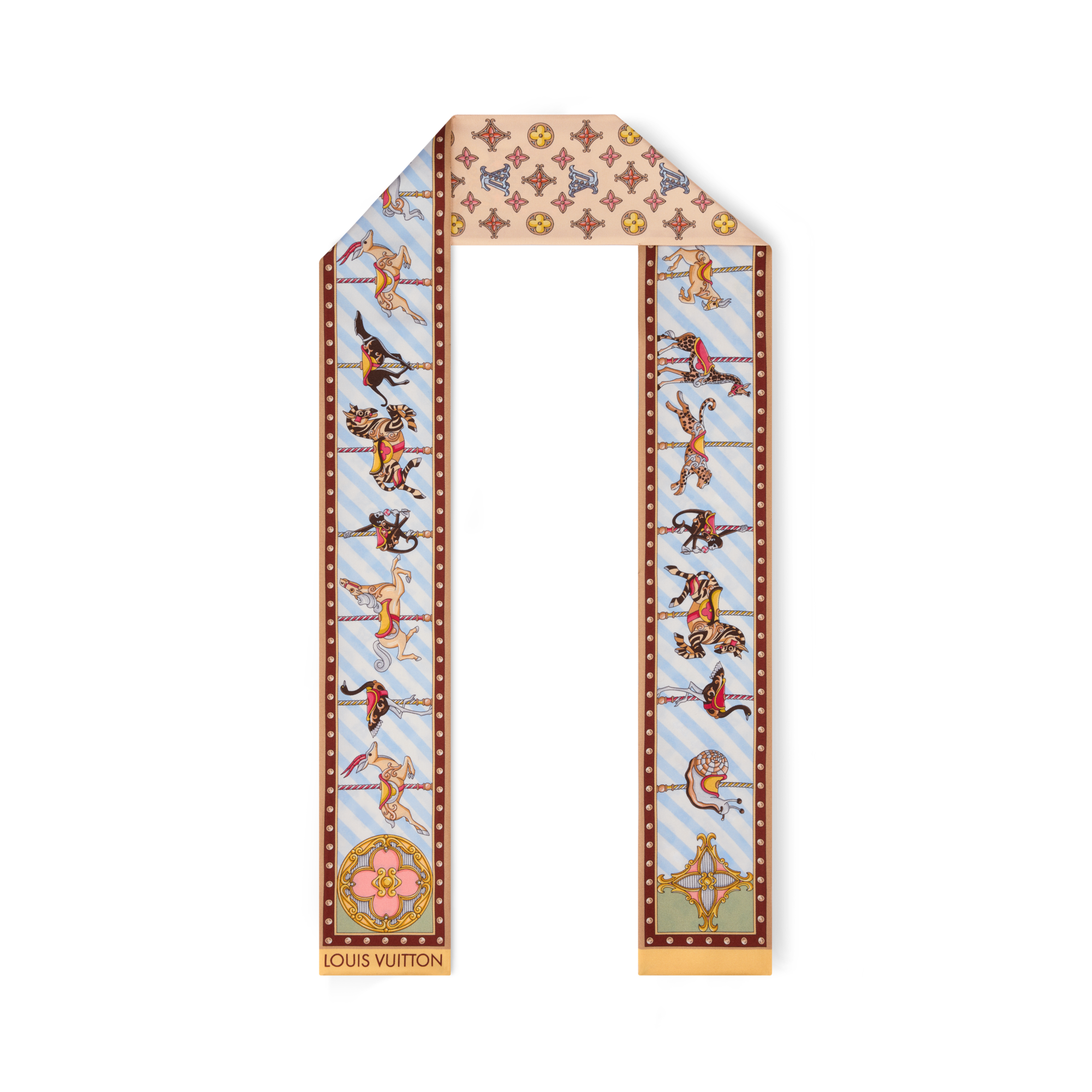 LV Carrousel 長絲巾 . in 女士