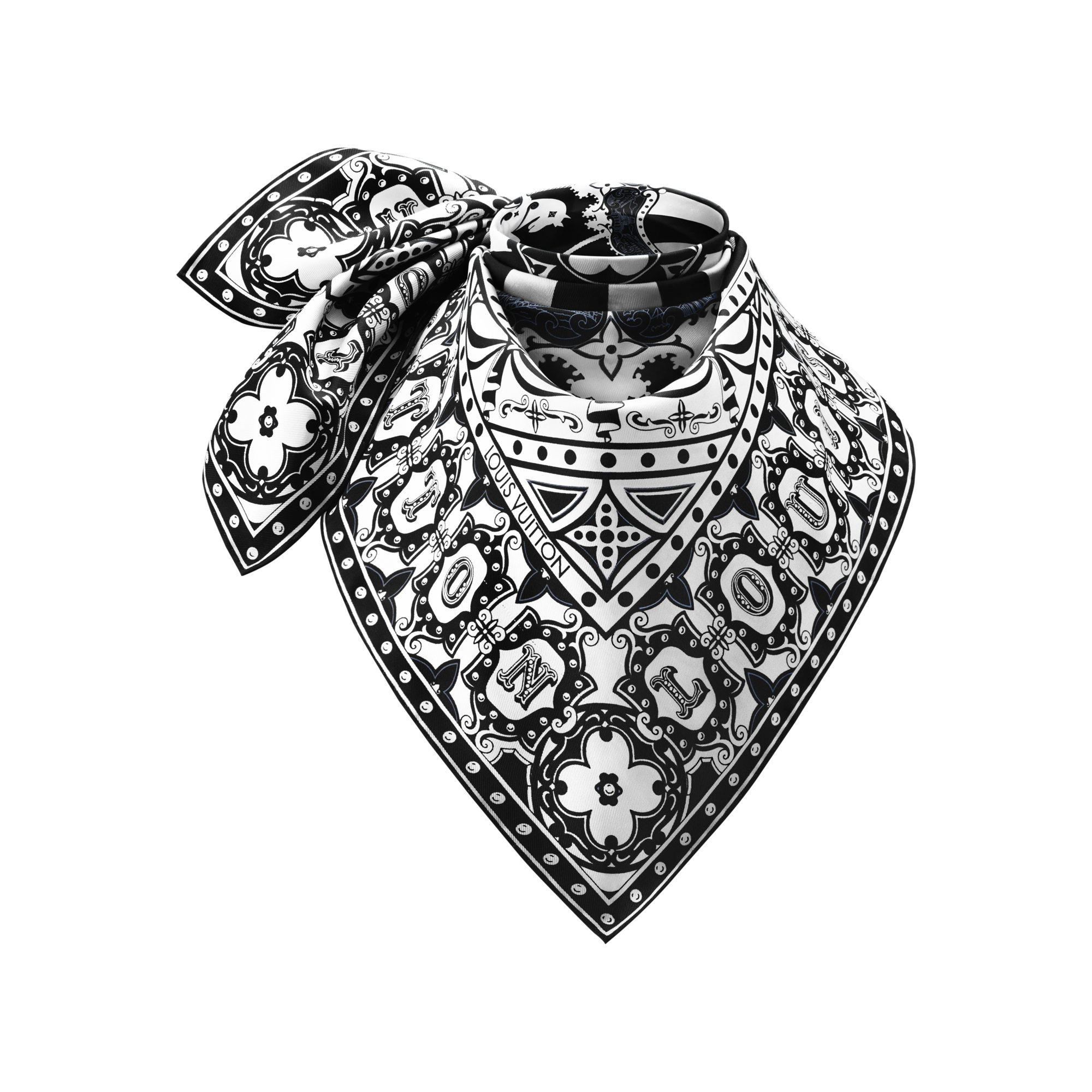 LV Carrousel 70方巾 . in 女士