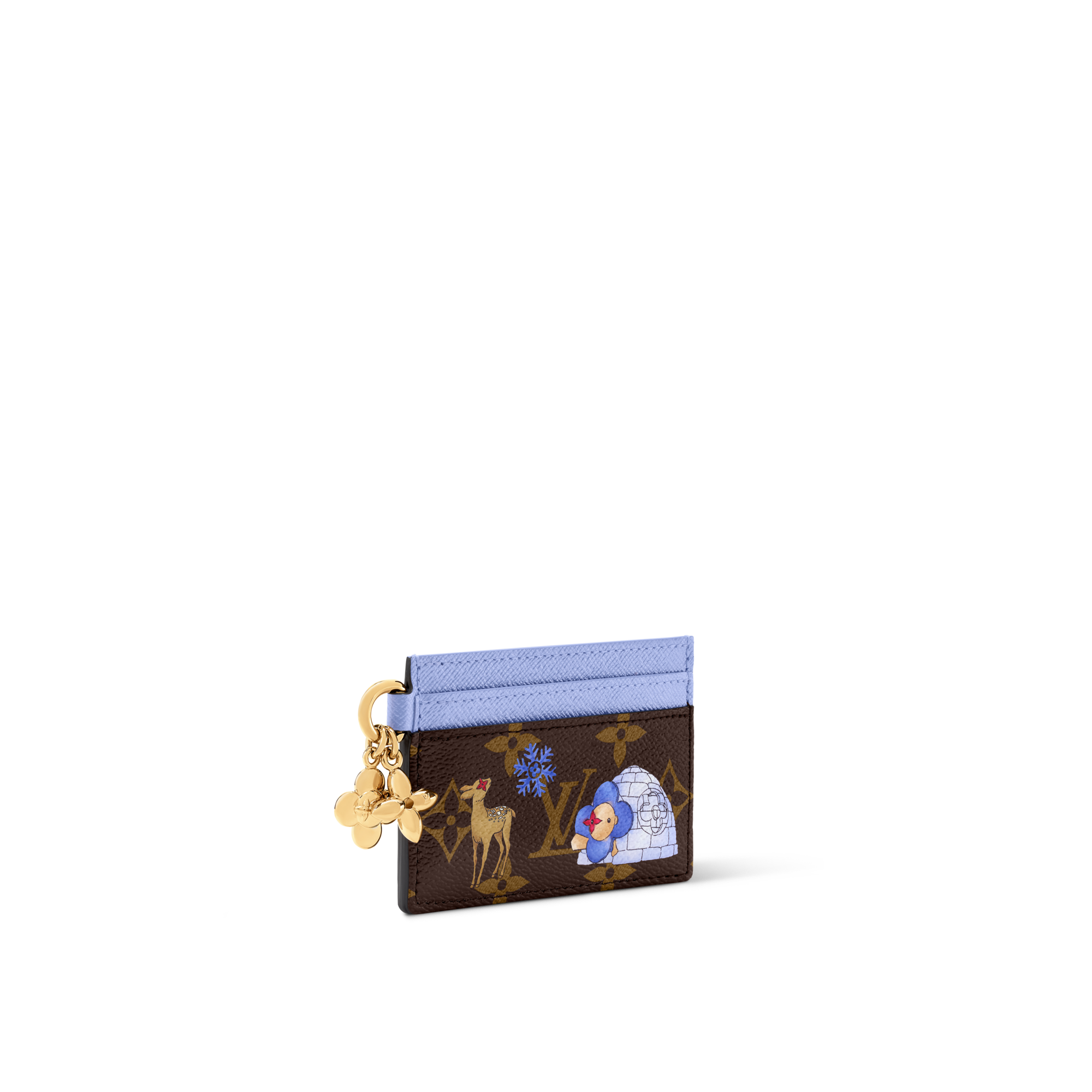 LV Charms 名片夾 Monogram 帆布 in 女士