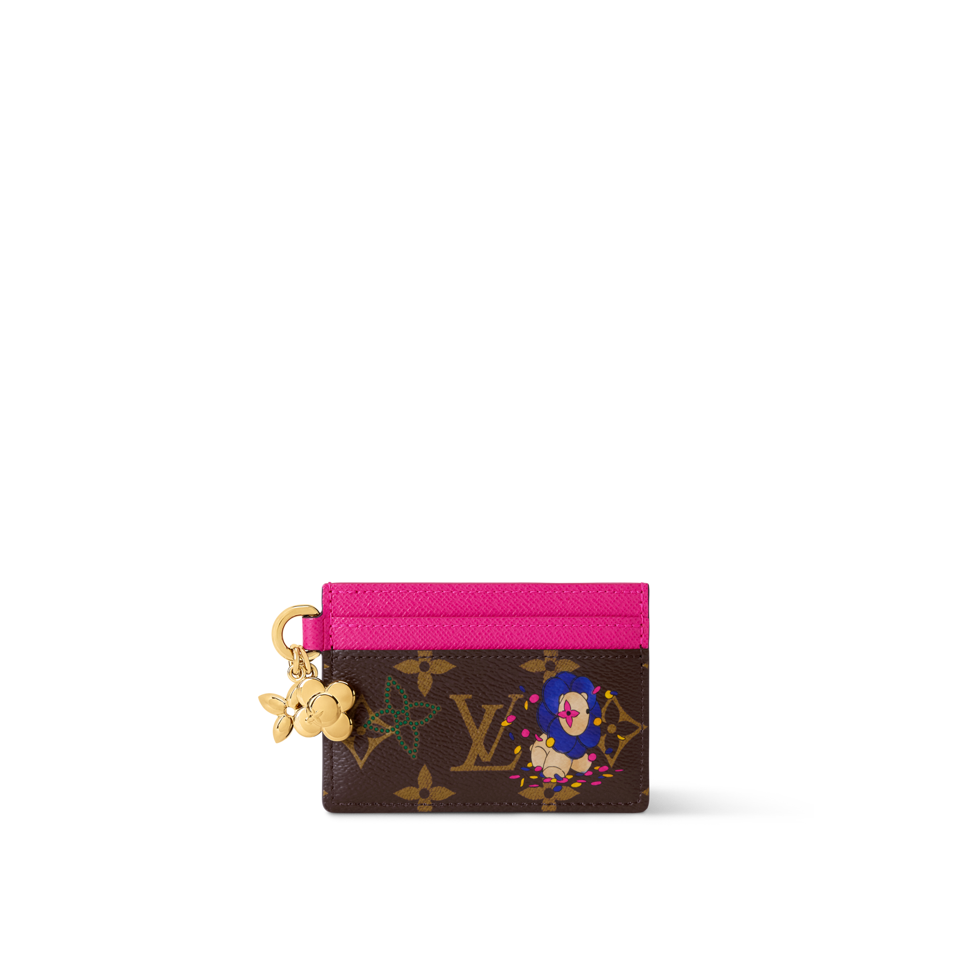 LV Charms 名片夾 Monogram 帆布 in 女士