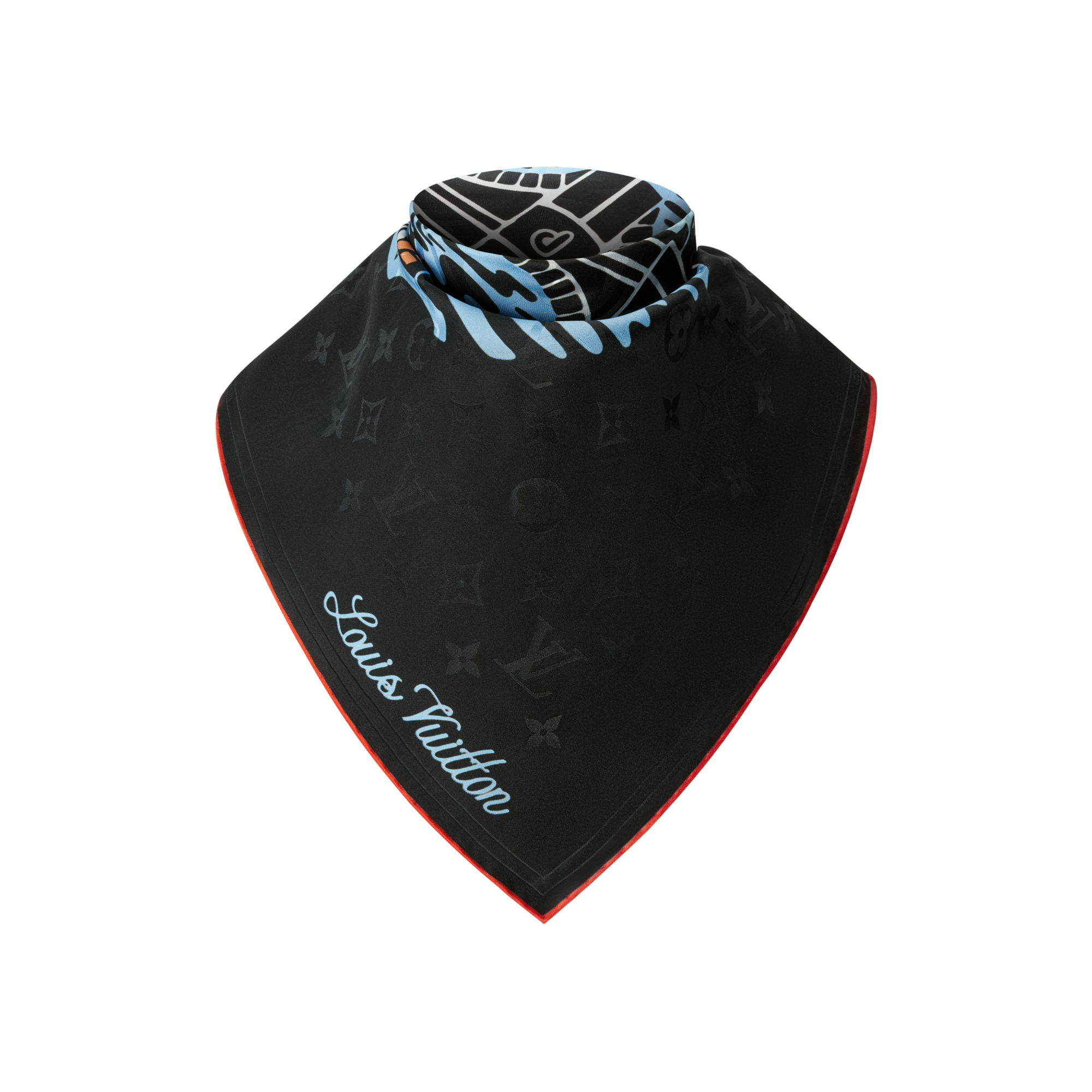LV City Stamp 頭巾 . in 男士