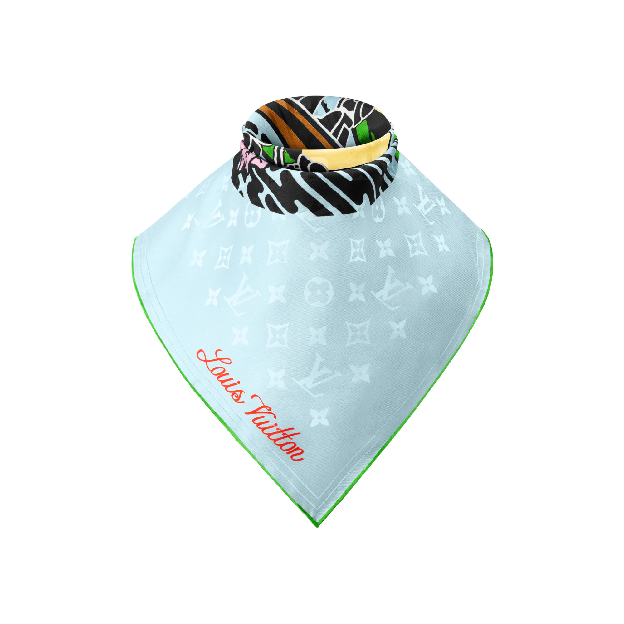 LV City Stamp 頭巾 . in 男士