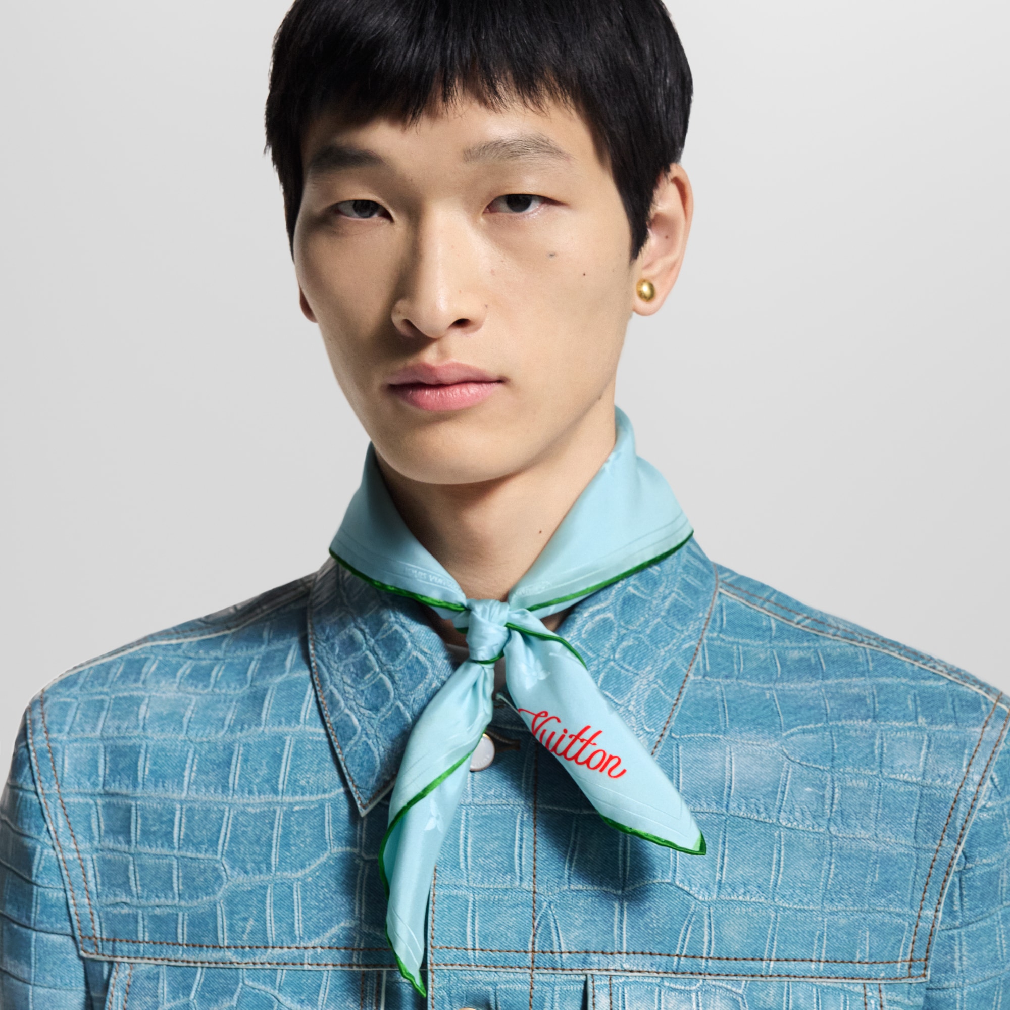 LV City Stamp 頭巾 . in 男士