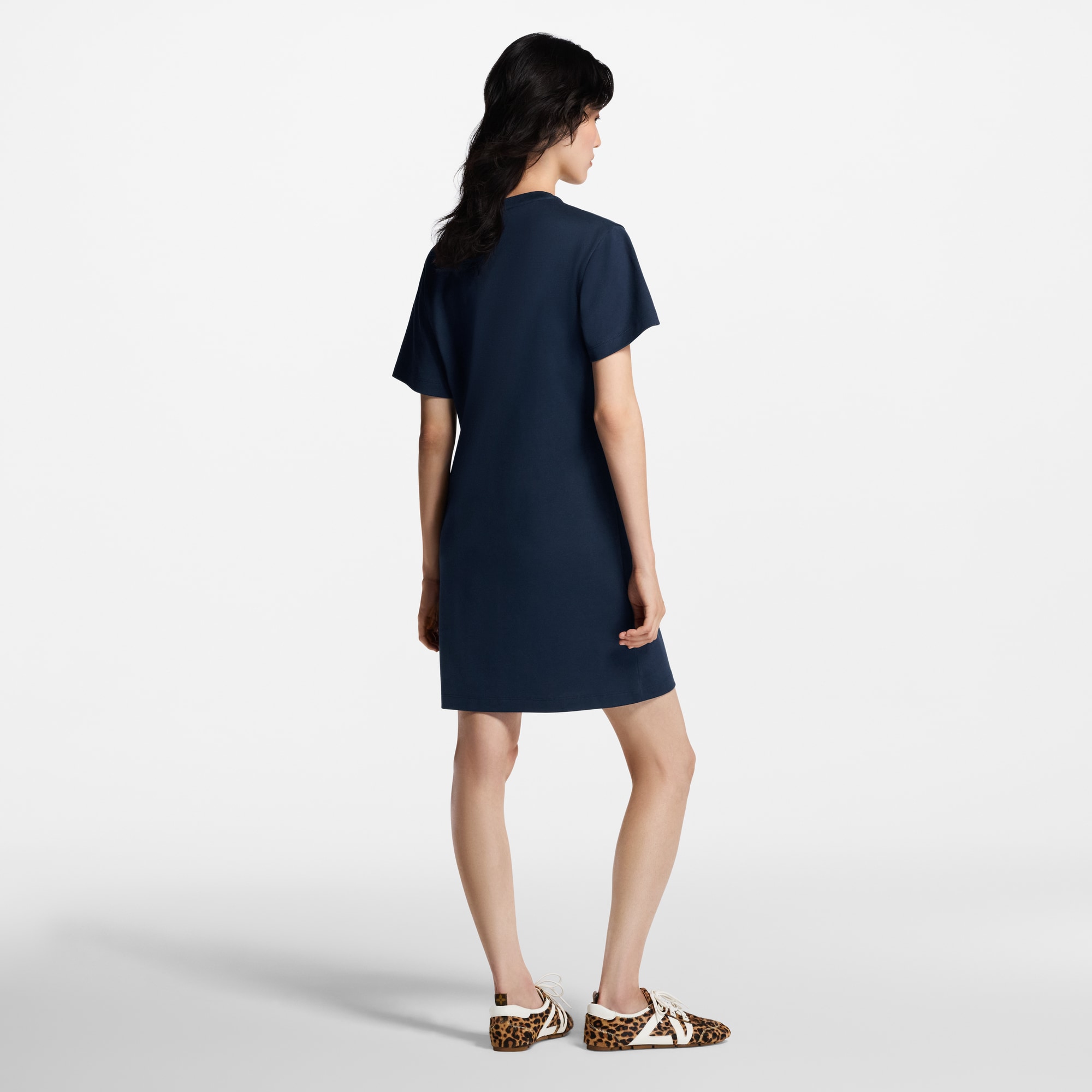 LV 徽章 T 恤連身裙  in 女士