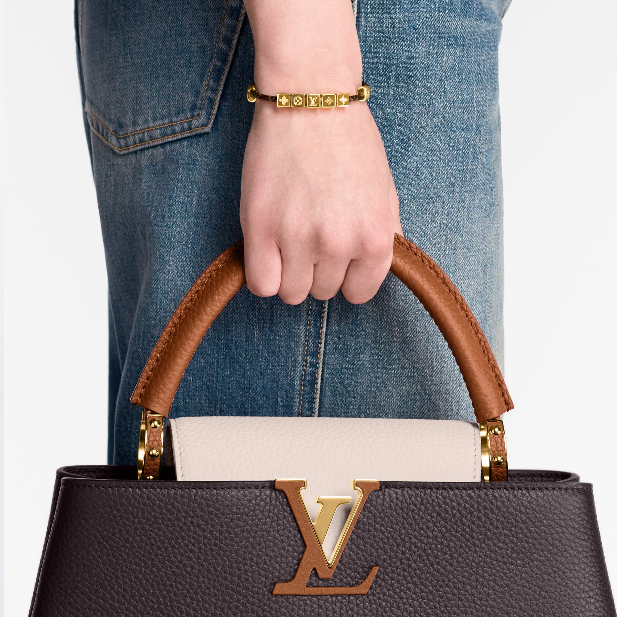 LV Cube 手環 其他皮革 in 女士
