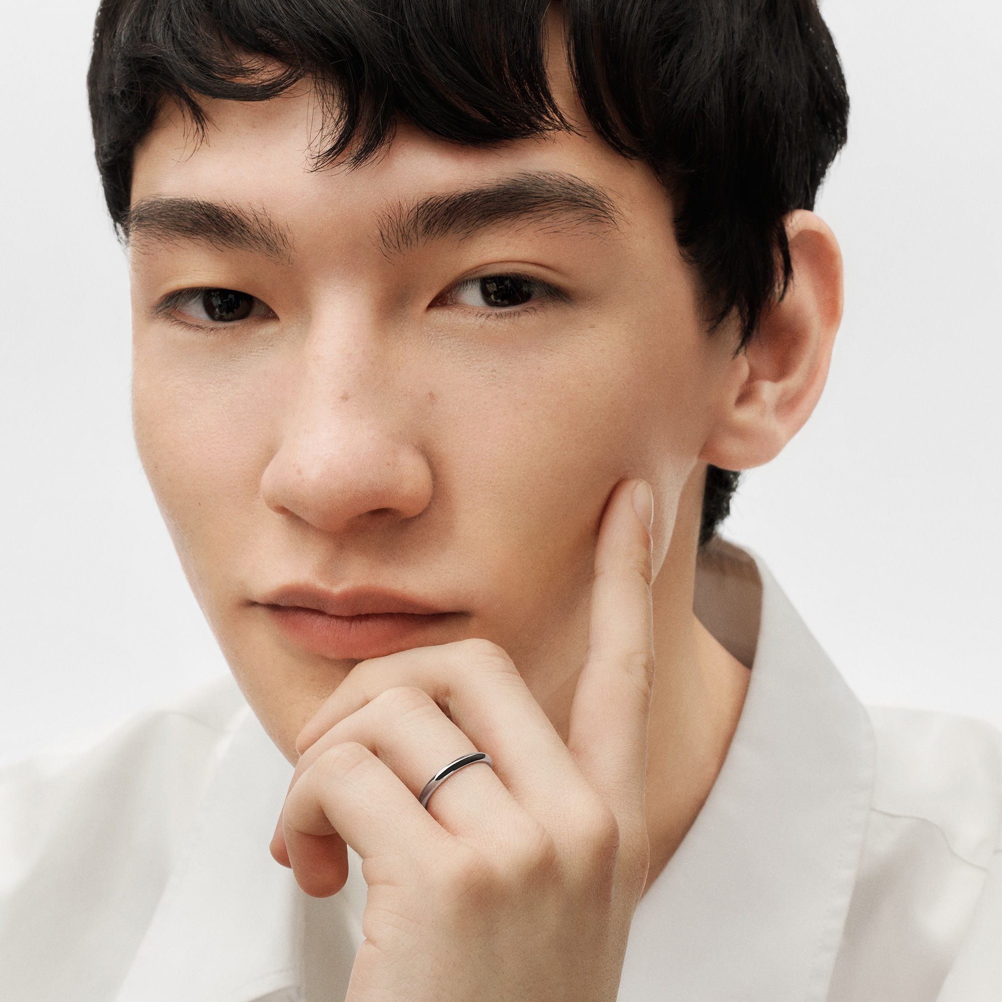 LV Diamonds 2.5毫米結婚戒指 - 配鉑金  in 珠寶系列