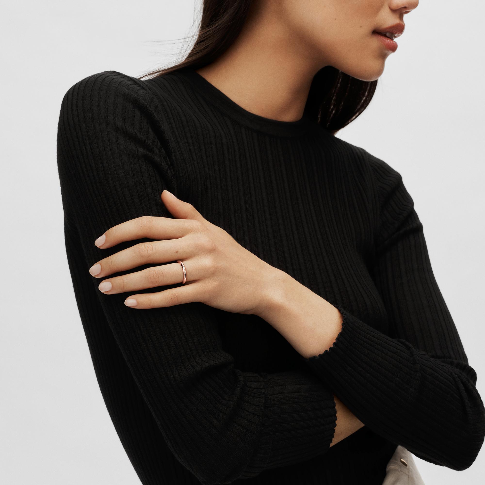 LV Diamonds 3毫米婚戒 - 配玫瑰K金  in 珠寶系列