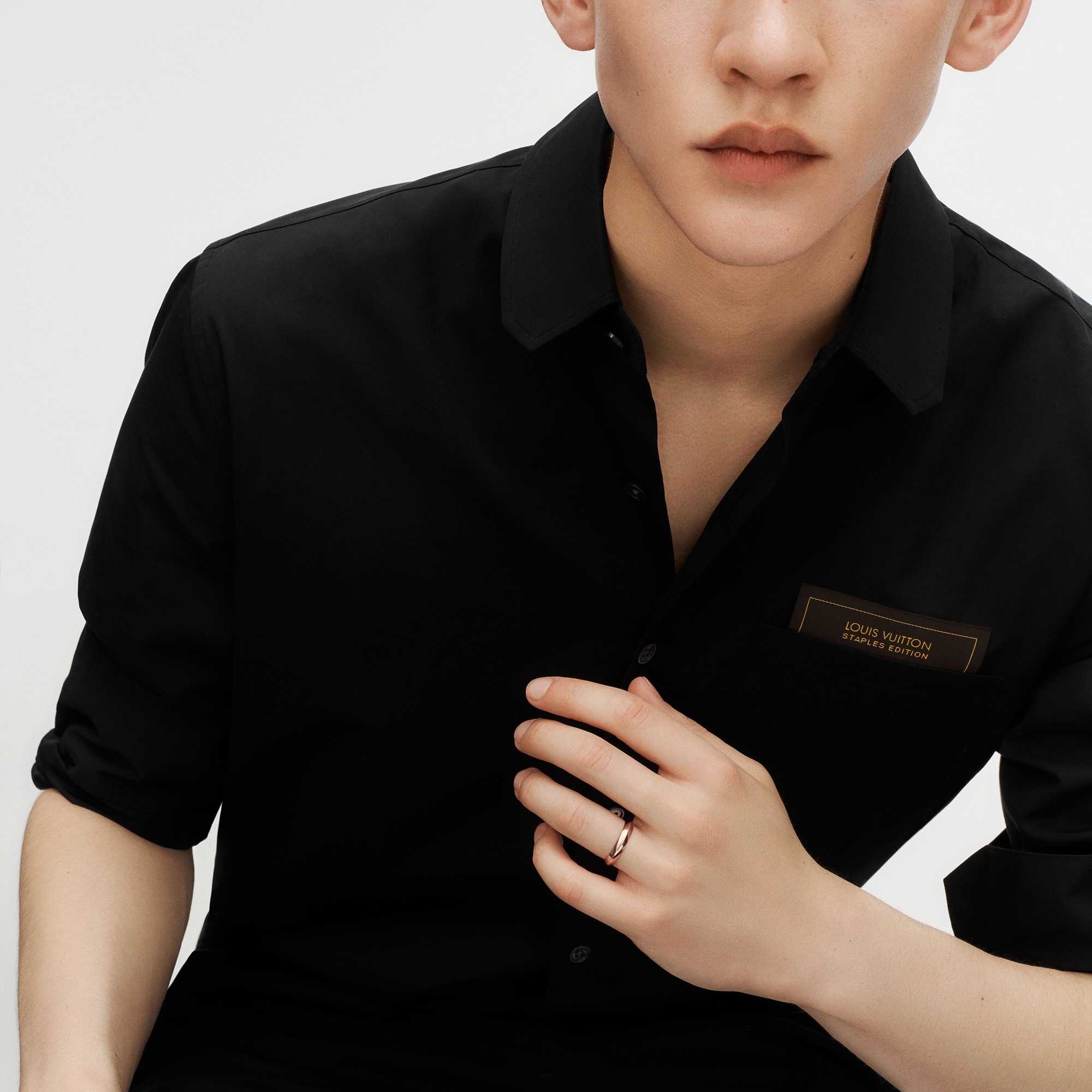 LV Diamonds 4毫米婚戒 - 配玫瑰K金  in 珠寶系列