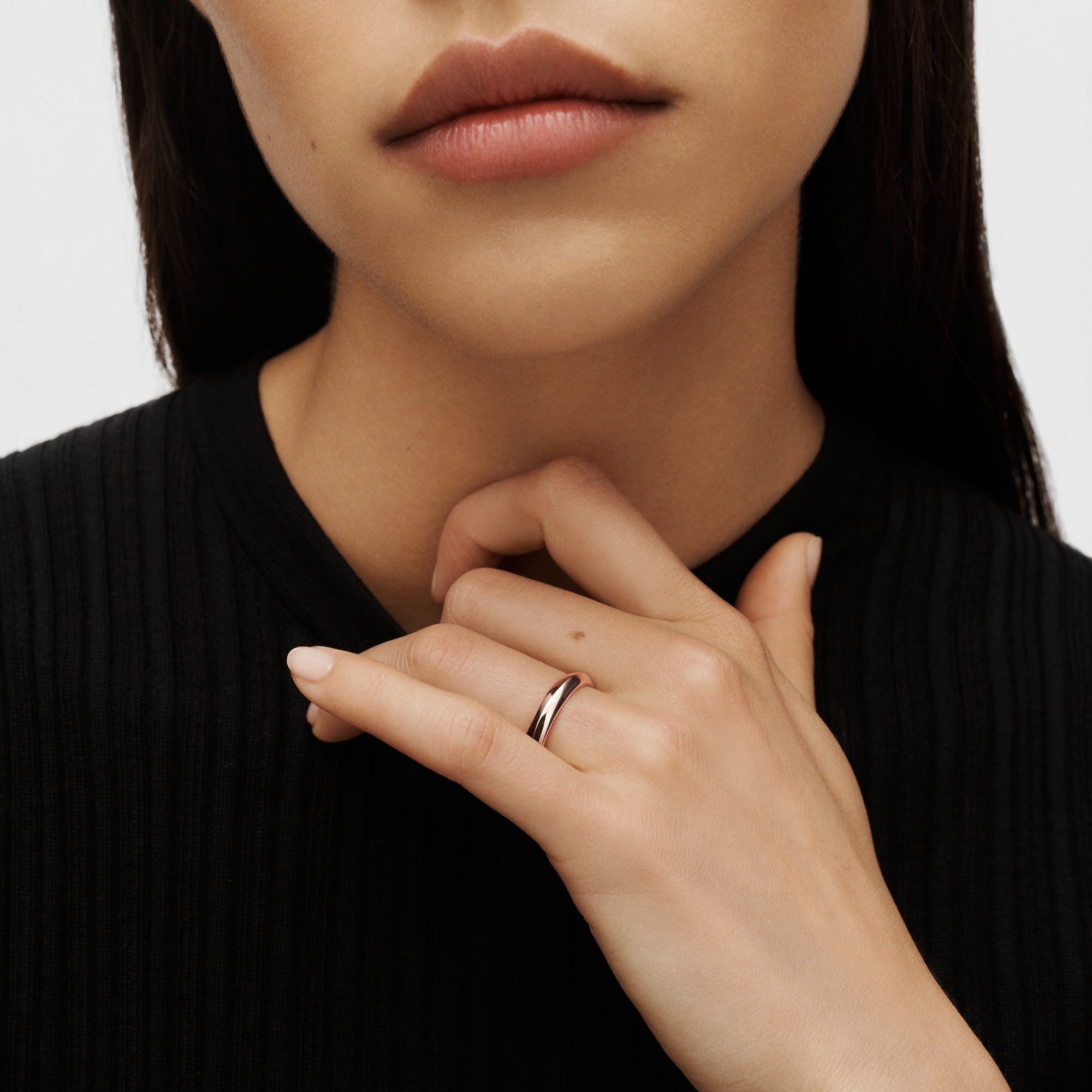 LV Diamonds 4毫米婚戒 - 配玫瑰K金  in 珠寶系列