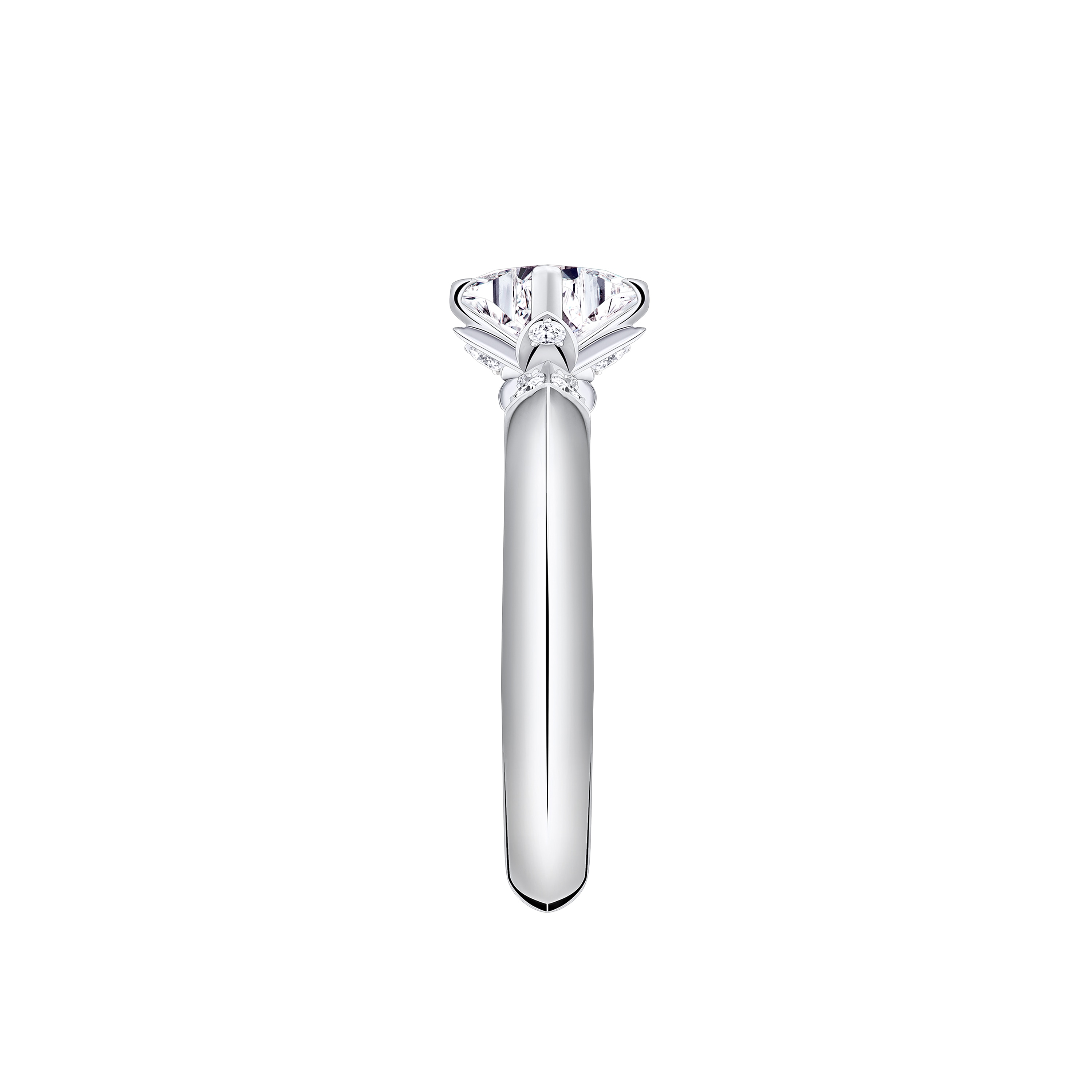 LV Diamonds Solitaire 戒指 - 配 LV Monogram Star 切割鑽石  in 珠寶系列