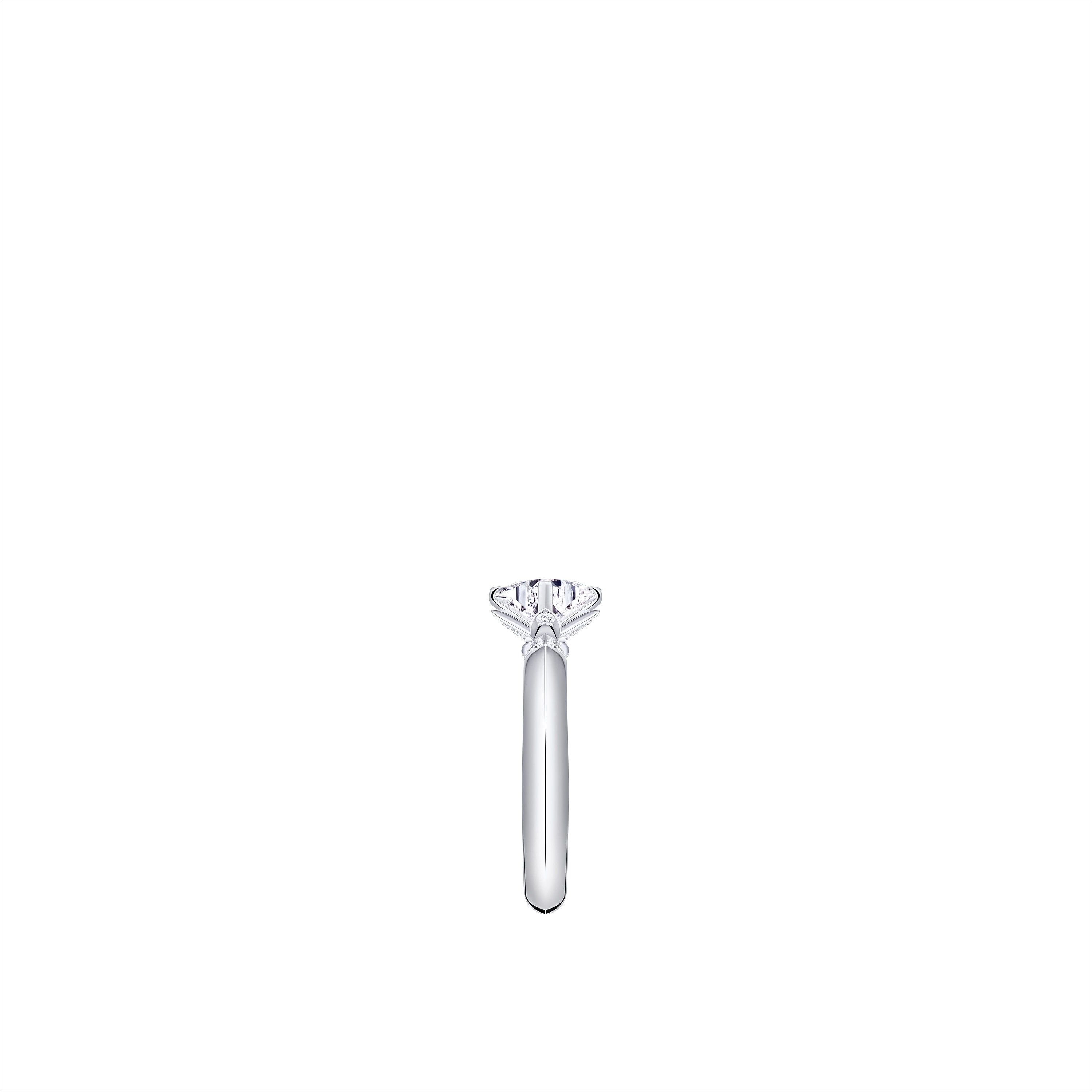 LV Diamonds Solitaire 戒指 - 配 LV Monogram Star 切割鑽石  in 珠寶系列