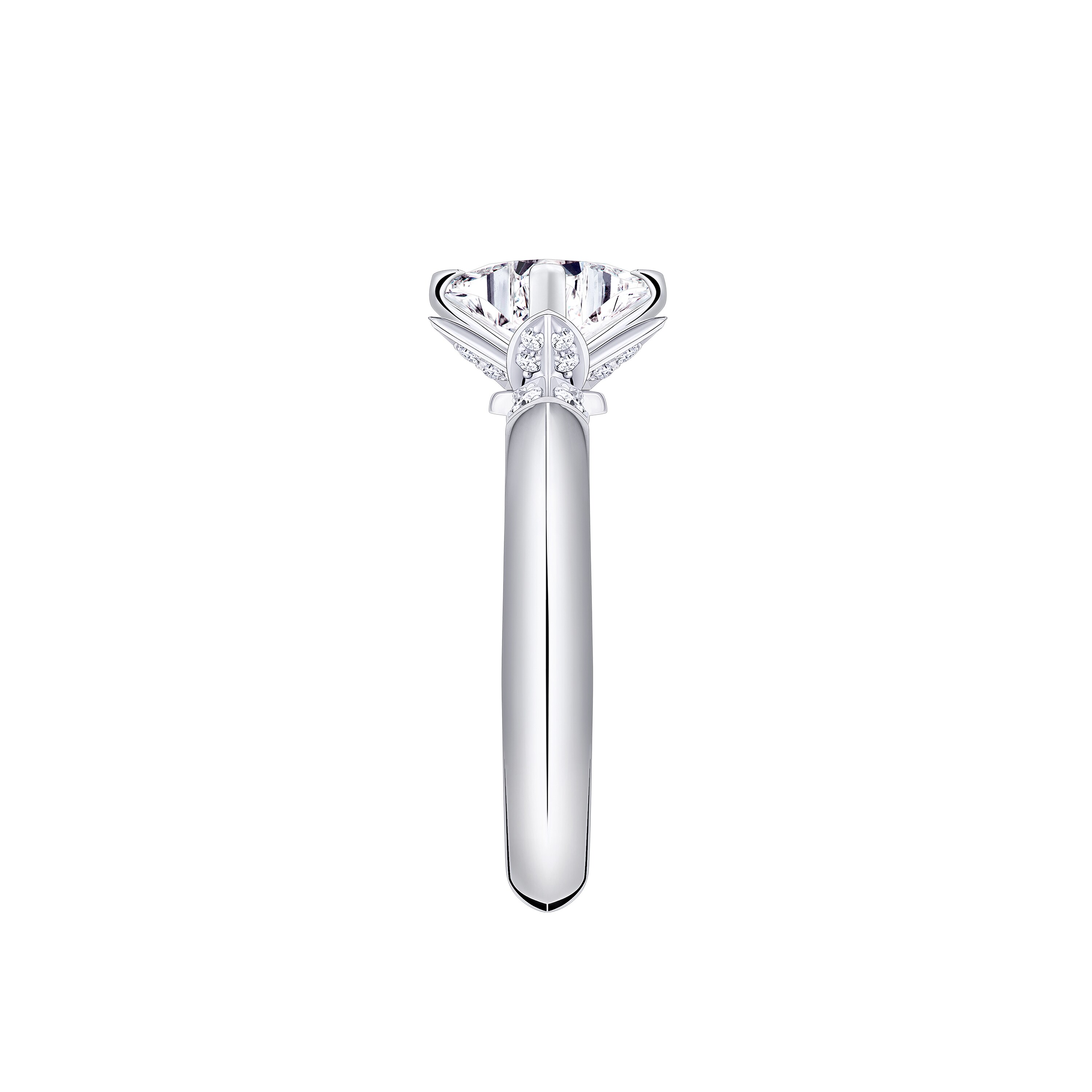 LV Diamonds Solitaire 戒指 - 配 LV Monogram Star 切割鑽石  in 珠寶系列