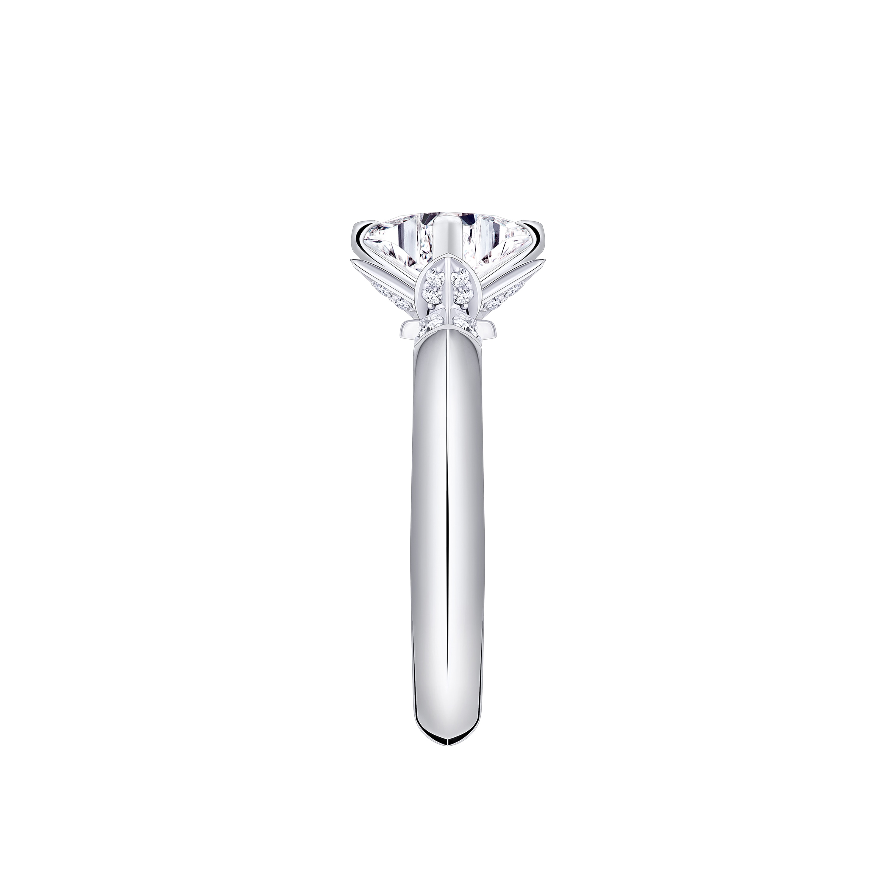 LV Diamonds Solitaire 戒指 - 配 LV Monogram Star 切割鑽石  in 珠寶系列