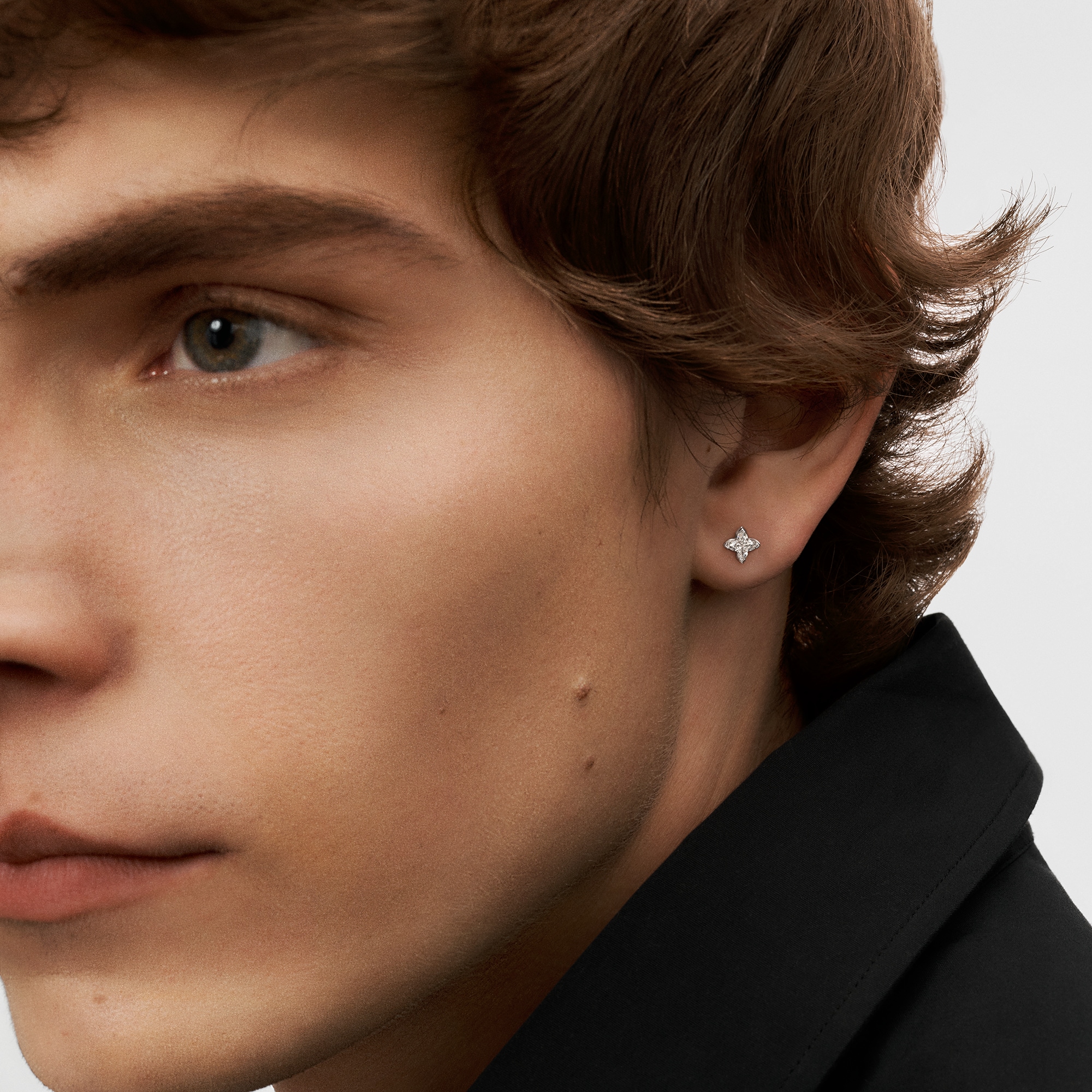LV Diamonds 單枚耳釘 - 配 LV Monogram Star 切割鑽石  in 珠寶系列