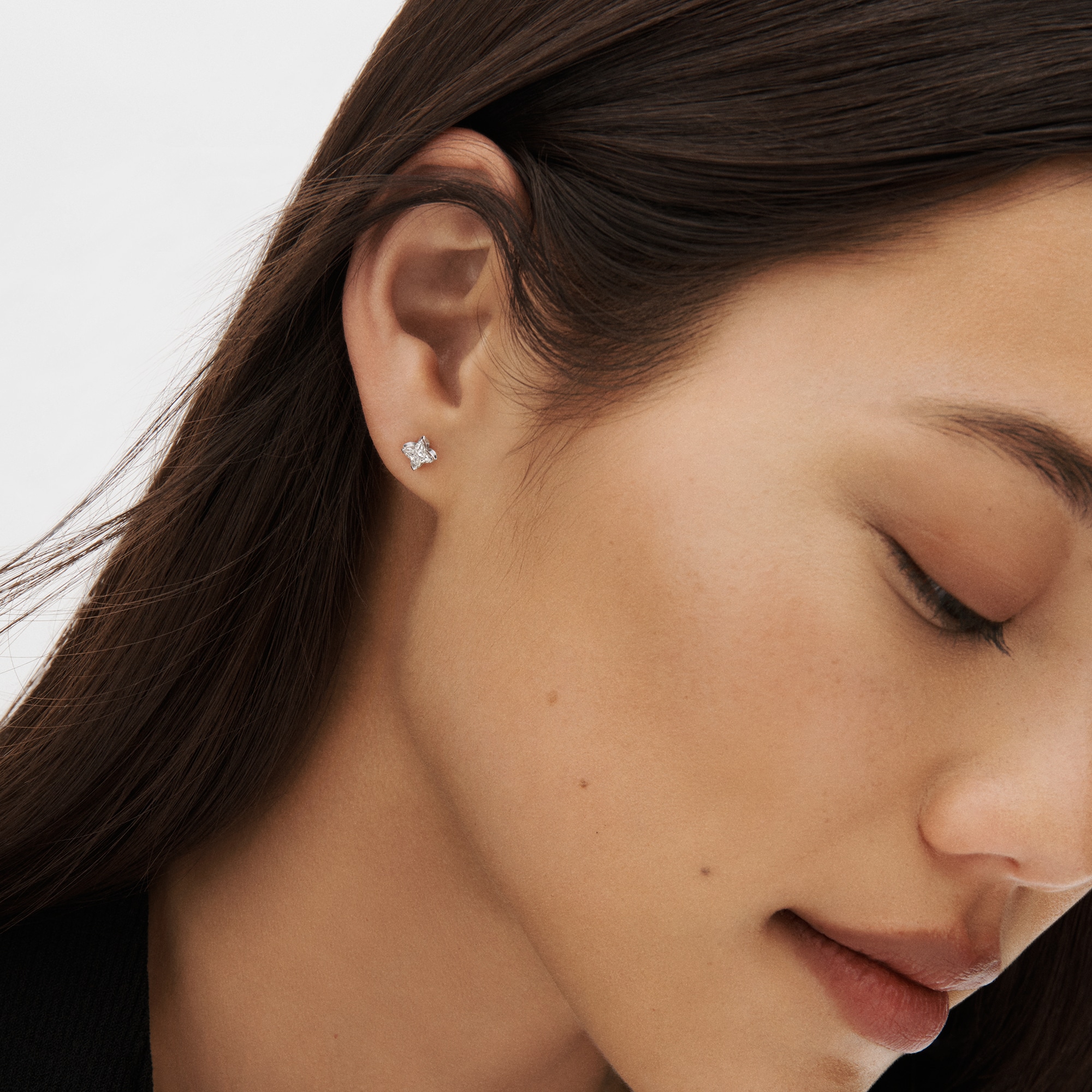 LV Diamonds 單枚耳釘 - 配 LV Monogram Star 切割鑽石  in 珠寶系列