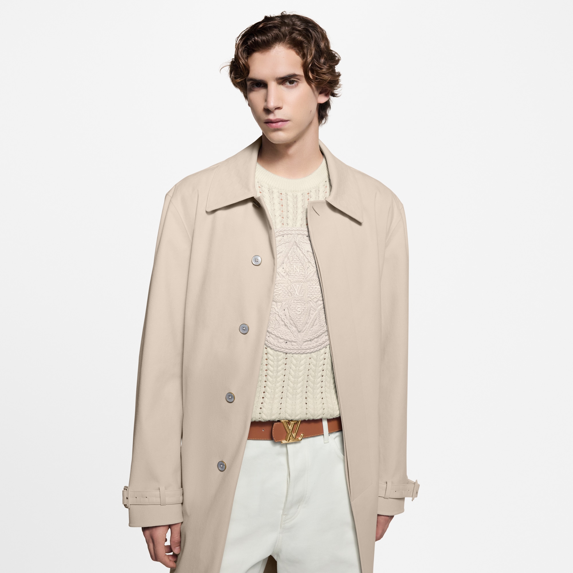 LV Dimension 40毫米雙面皮帶  in 男士