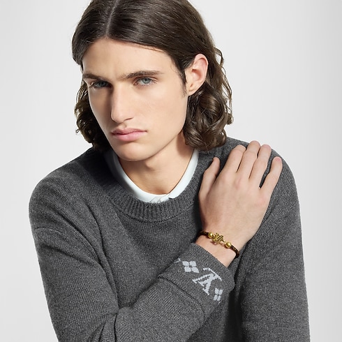 LV Flower 鉤扣手鐲 in 男士's 時尚首飾 男生手鍊及手鐲 collections by Louis Vuitton (產品縮放)