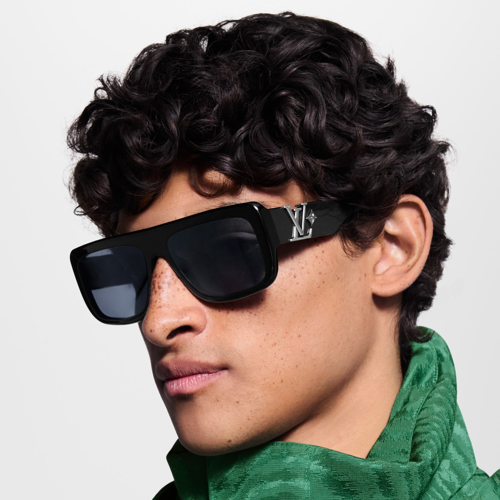 LV Flower Square 太陽眼鏡 . in 男士