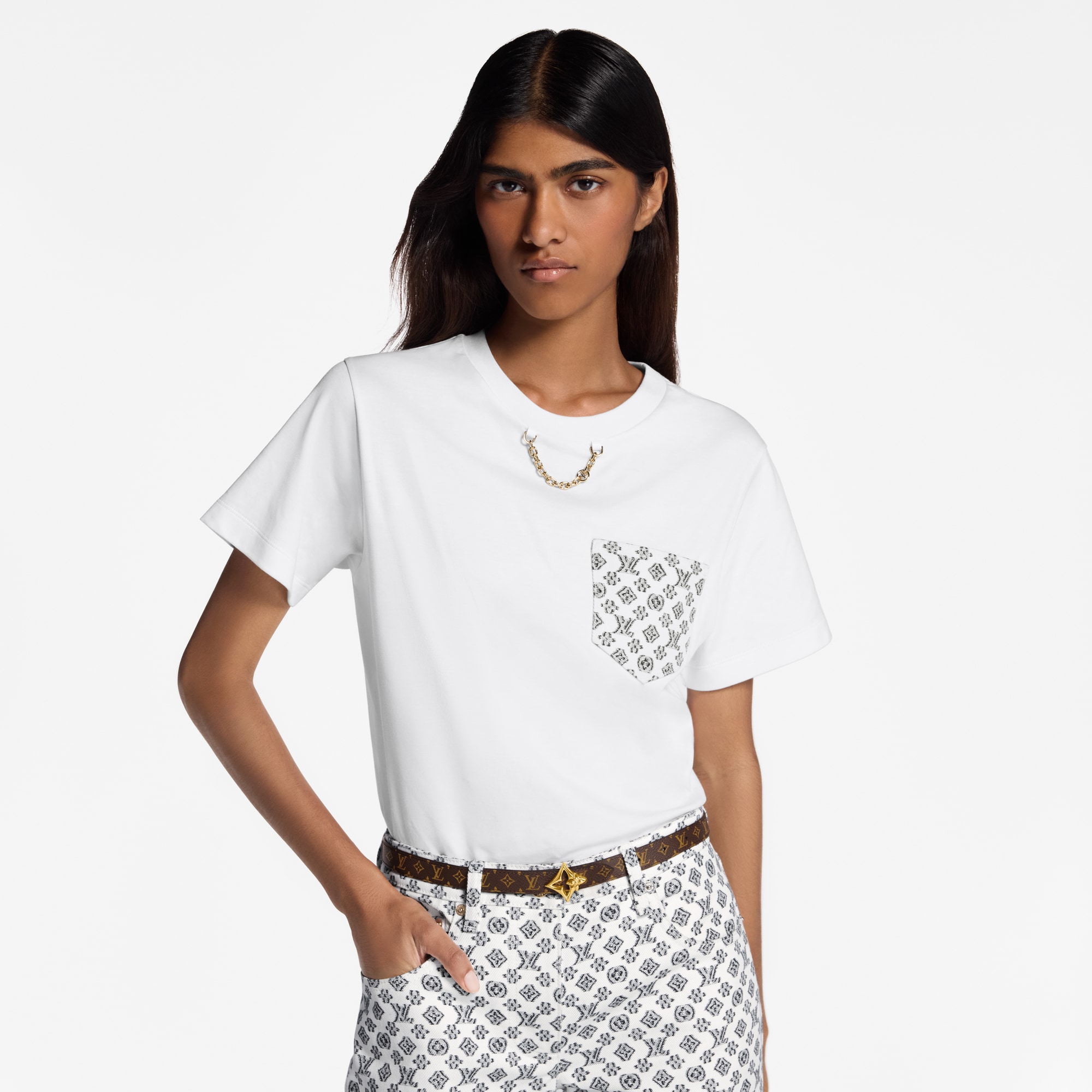 LV Flowergram 20毫米雙面皮帶  in 女士