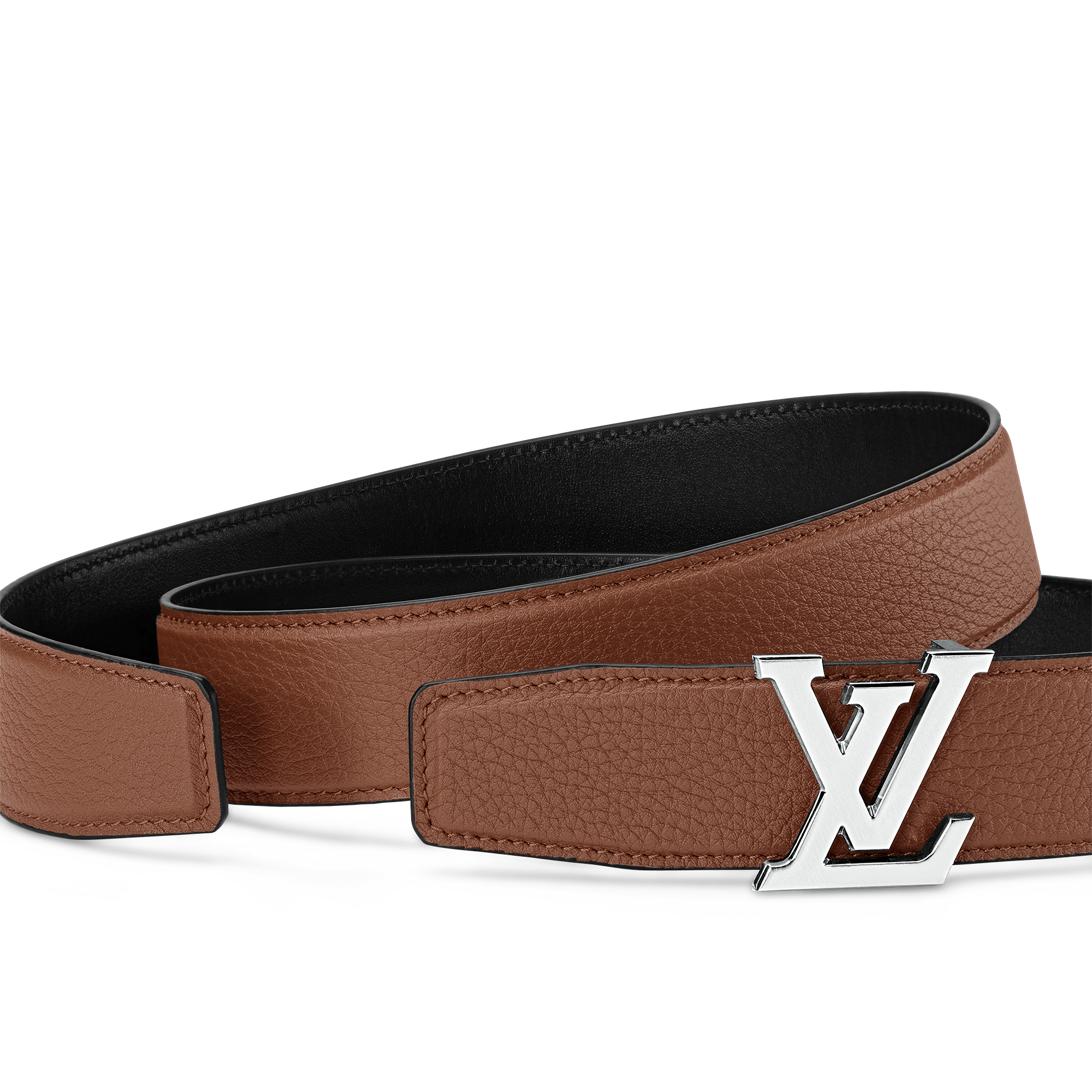 LV Heritage 35毫米雙面皮帶 其他皮革 in 男士