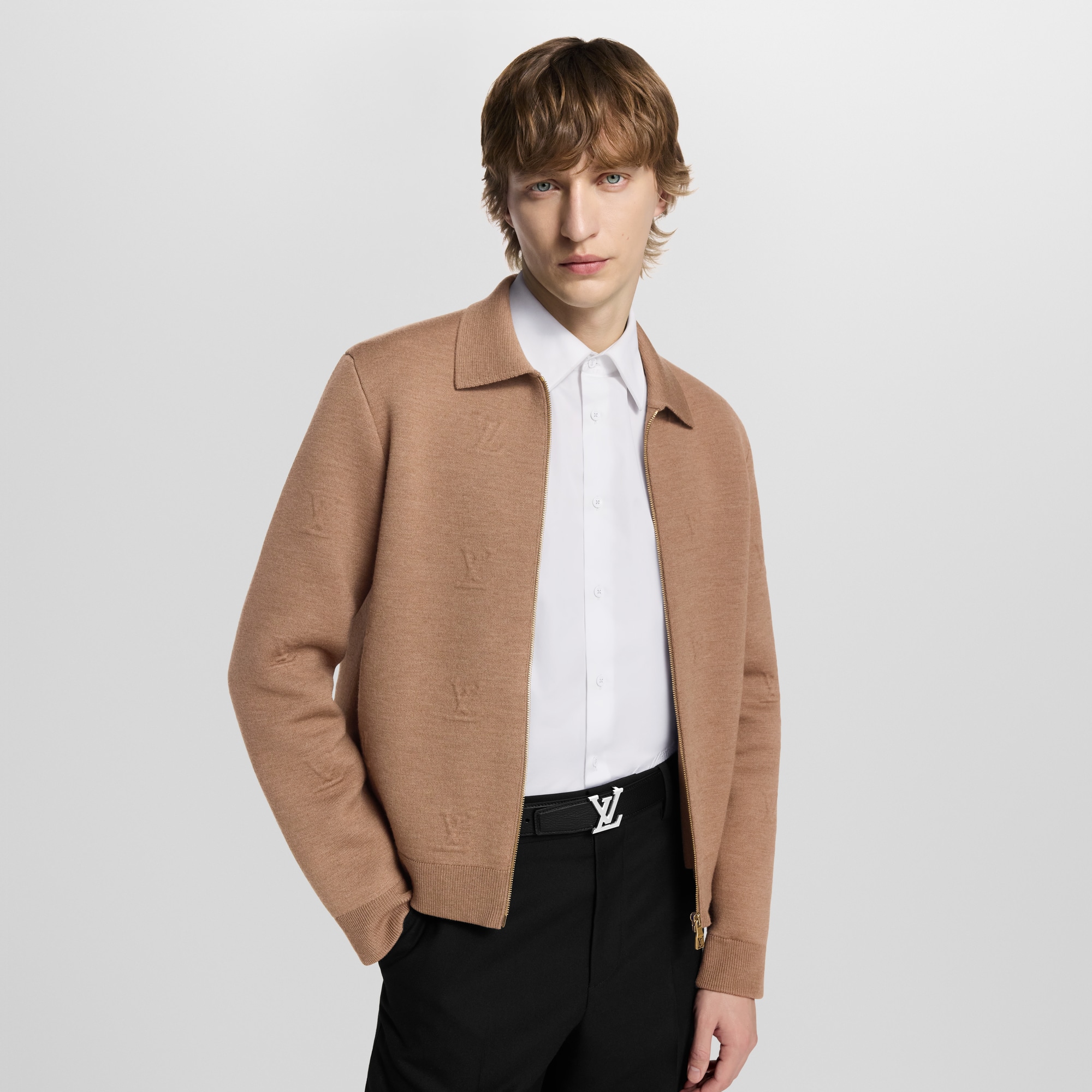 LV Heritage 35毫米雙面皮帶 其他皮革 in 男士