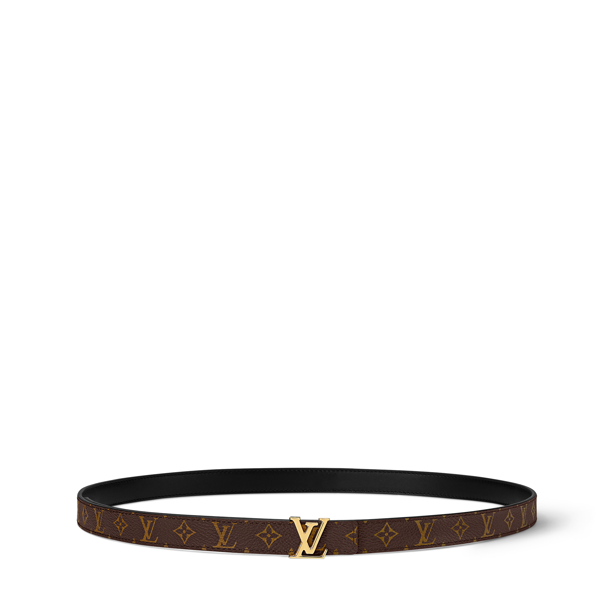 LV Iconic 20毫米雙面皮帶 Monogram 帆布 in 女士
