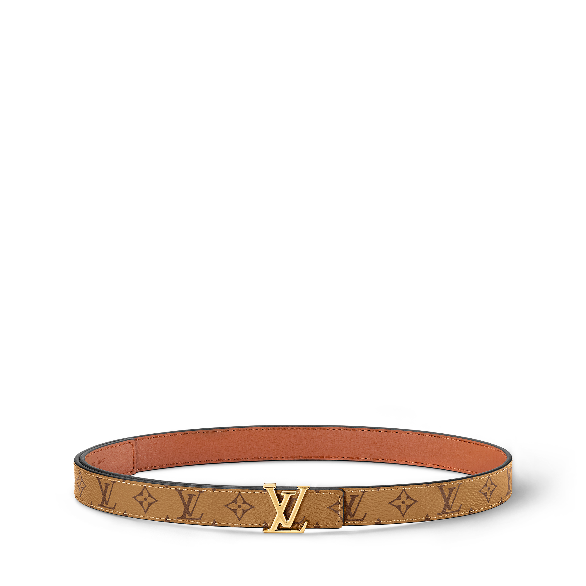 LV Iconic 20毫米雙面皮帶 Monogram 帆布 in 女士